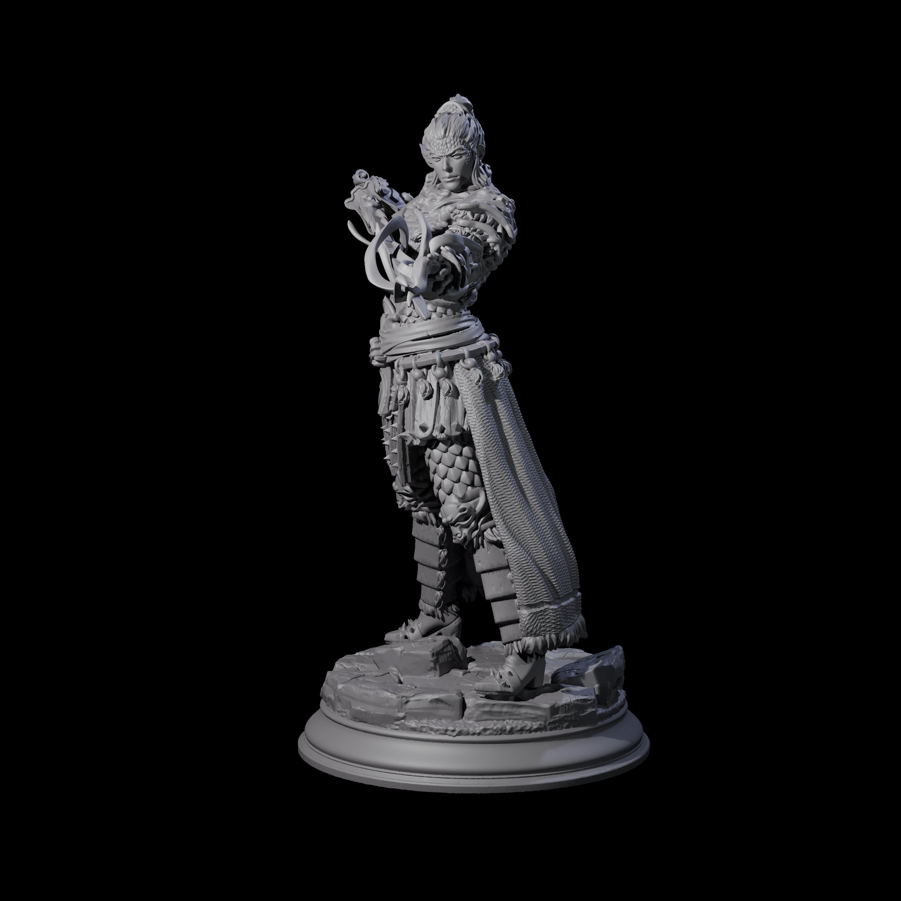 Corrupted Warlock Miniature for Dungeons and Dragons, Pathfinder or other TTRPGs