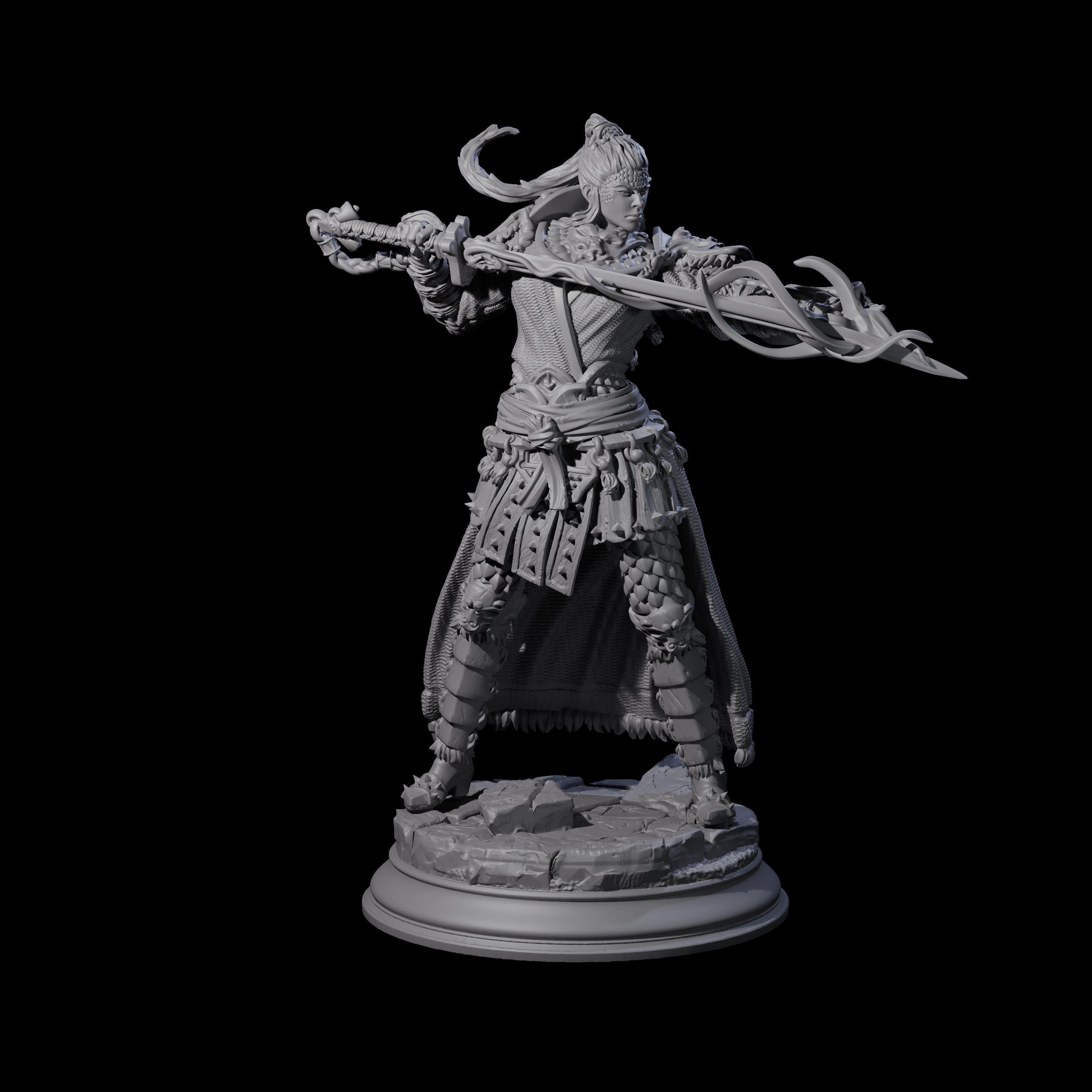 Corrupted Warlock Miniature for Dungeons and Dragons, Pathfinder or other TTRPGs