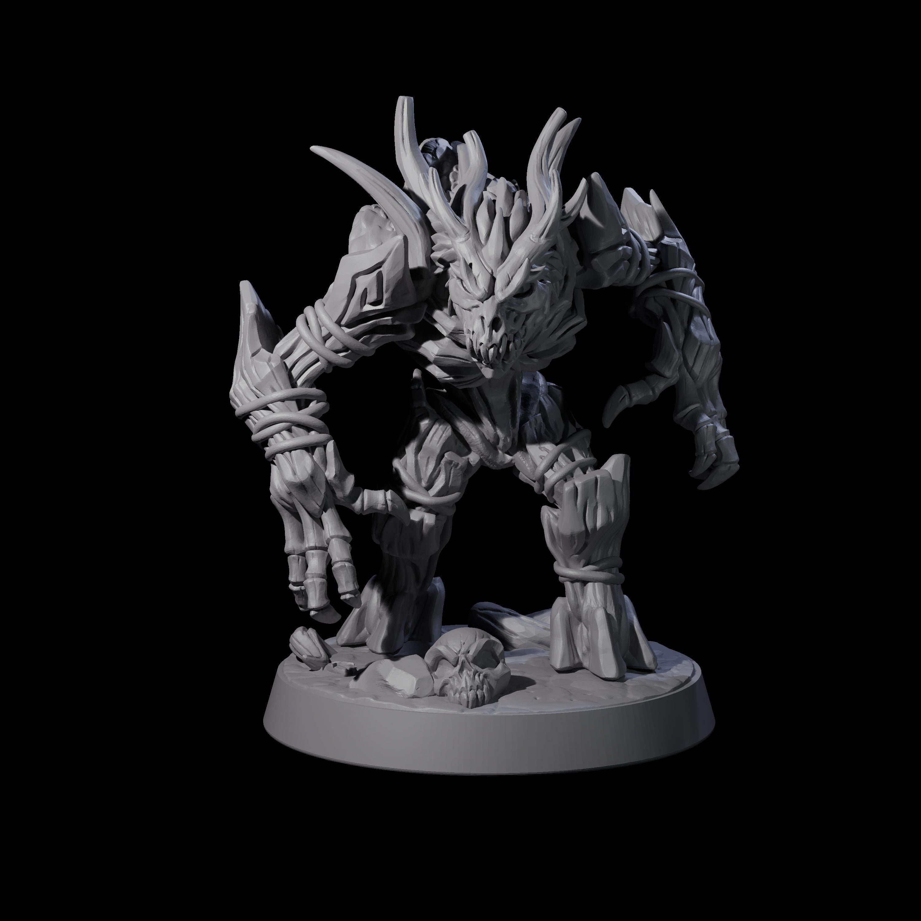 Corrupted Wood Woad D Miniature for Dungeons and Dragons, Pathfinder or other TTRPGs