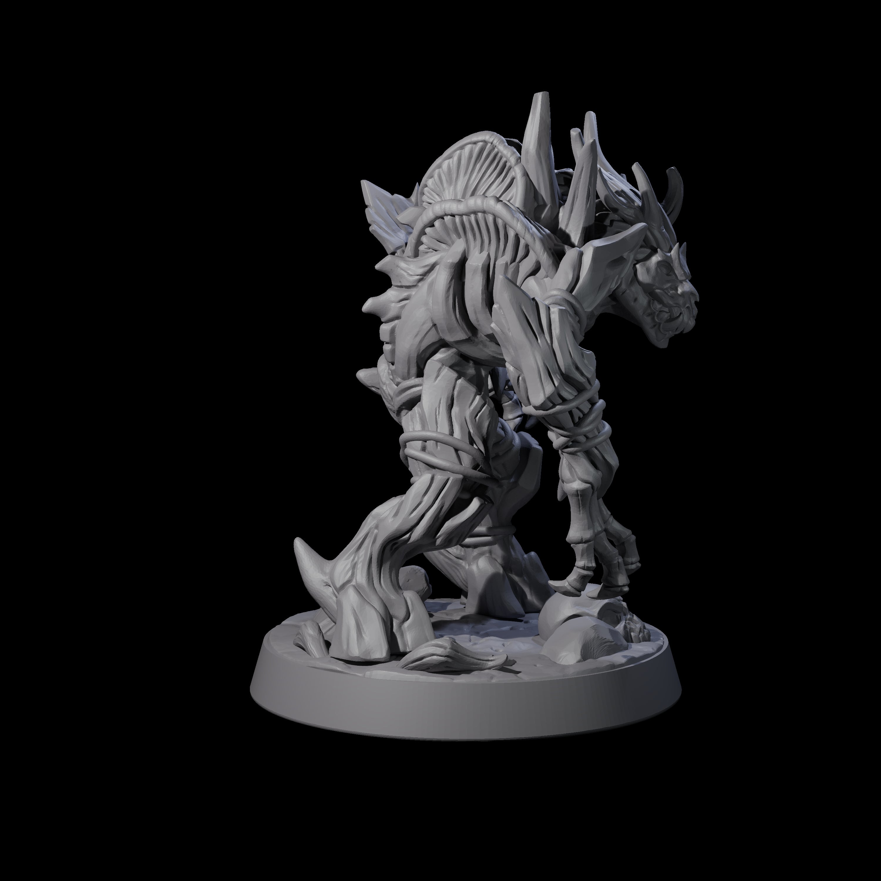 Corrupted Wood Woad D Miniature for Dungeons and Dragons, Pathfinder or other TTRPGs