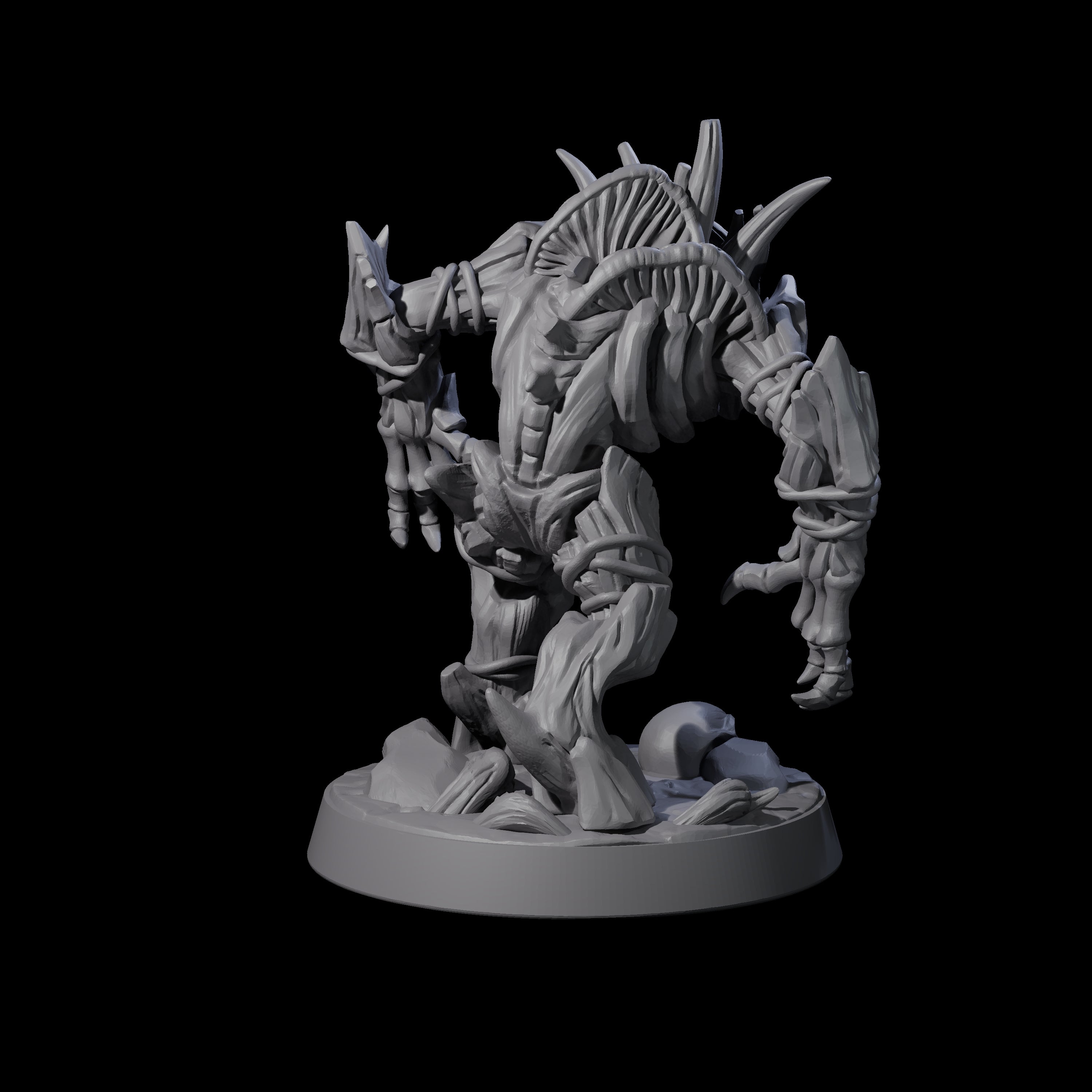 Corrupted Wood Woad D Miniature for Dungeons and Dragons, Pathfinder or other TTRPGs