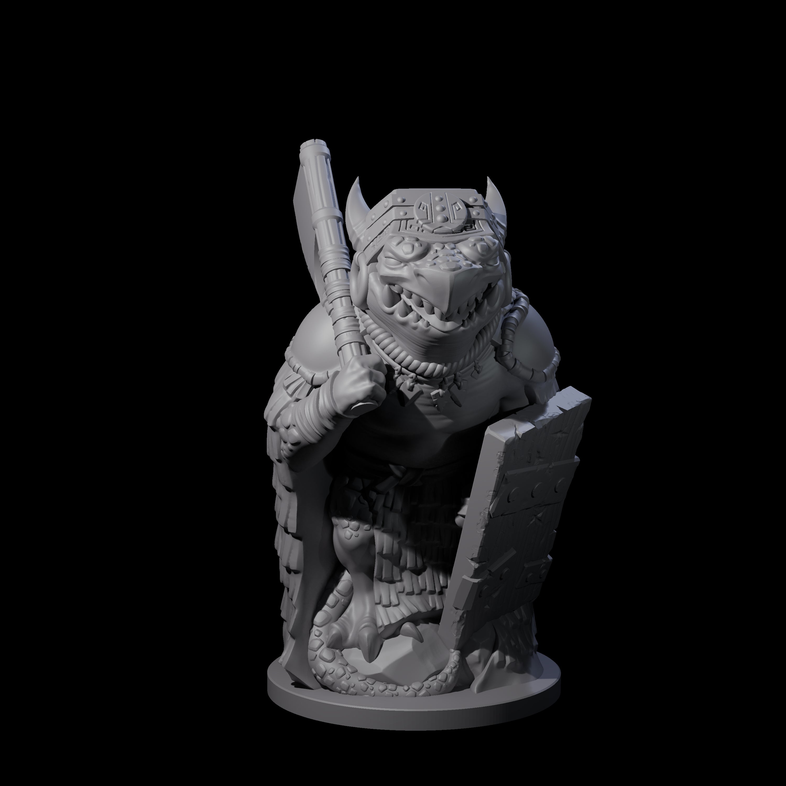 Cranky Kobold Warriors Miniature for Dungeons and Dragons, Pathfinder or other TTRPGs