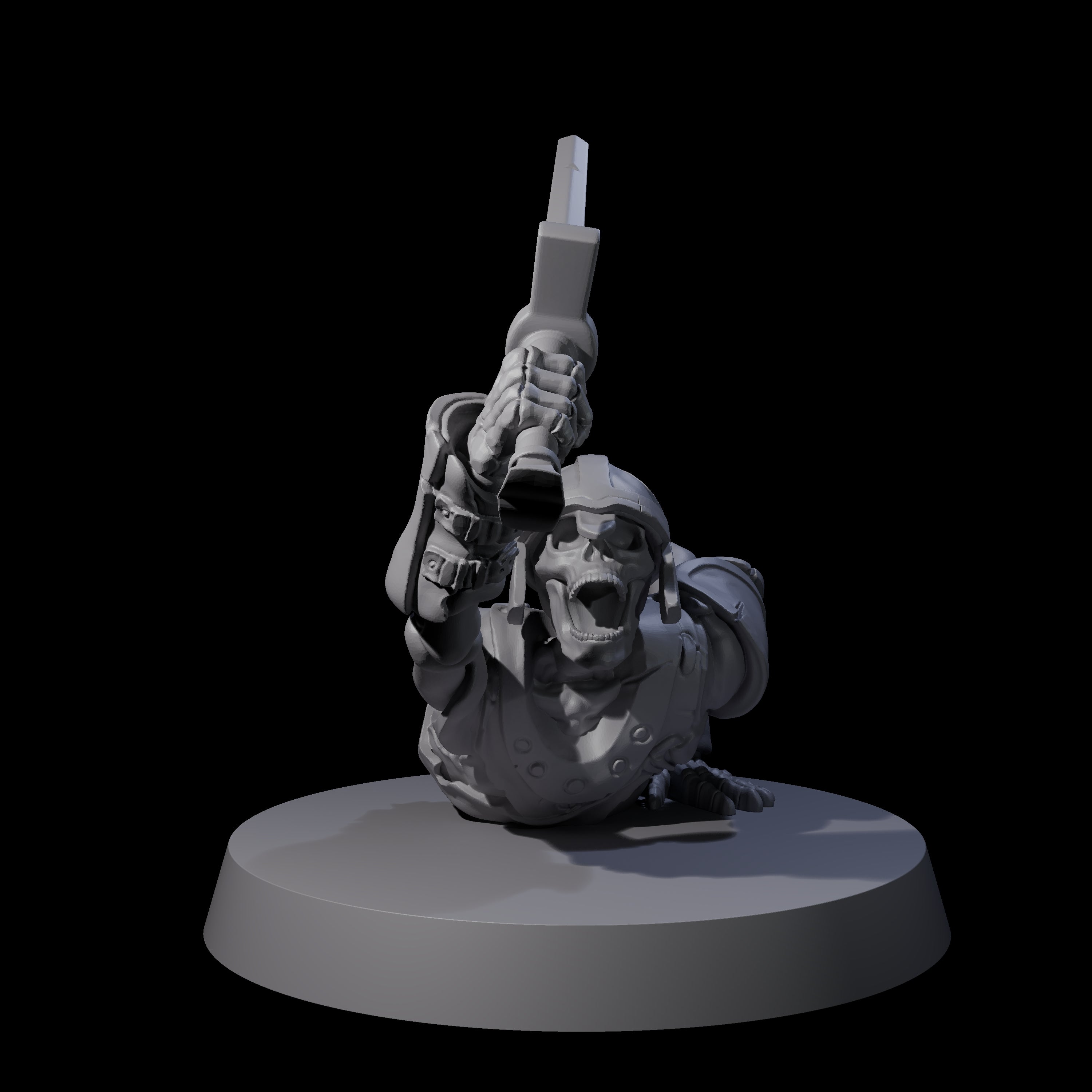 Crawling Skeleton B Miniature for Dungeons and Dragons, Pathfinder or other TTRPGs