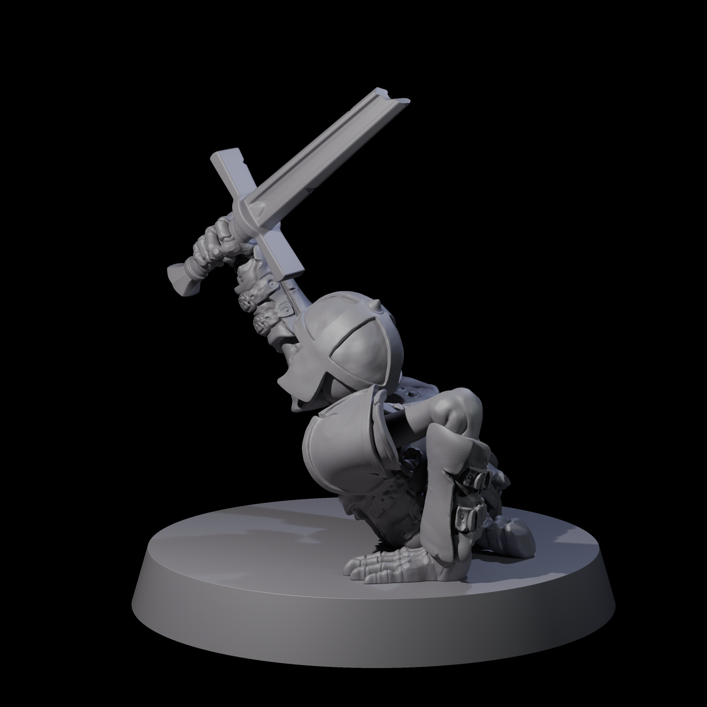 Crawling Skeleton B Miniature for Dungeons and Dragons, Pathfinder or other TTRPGs