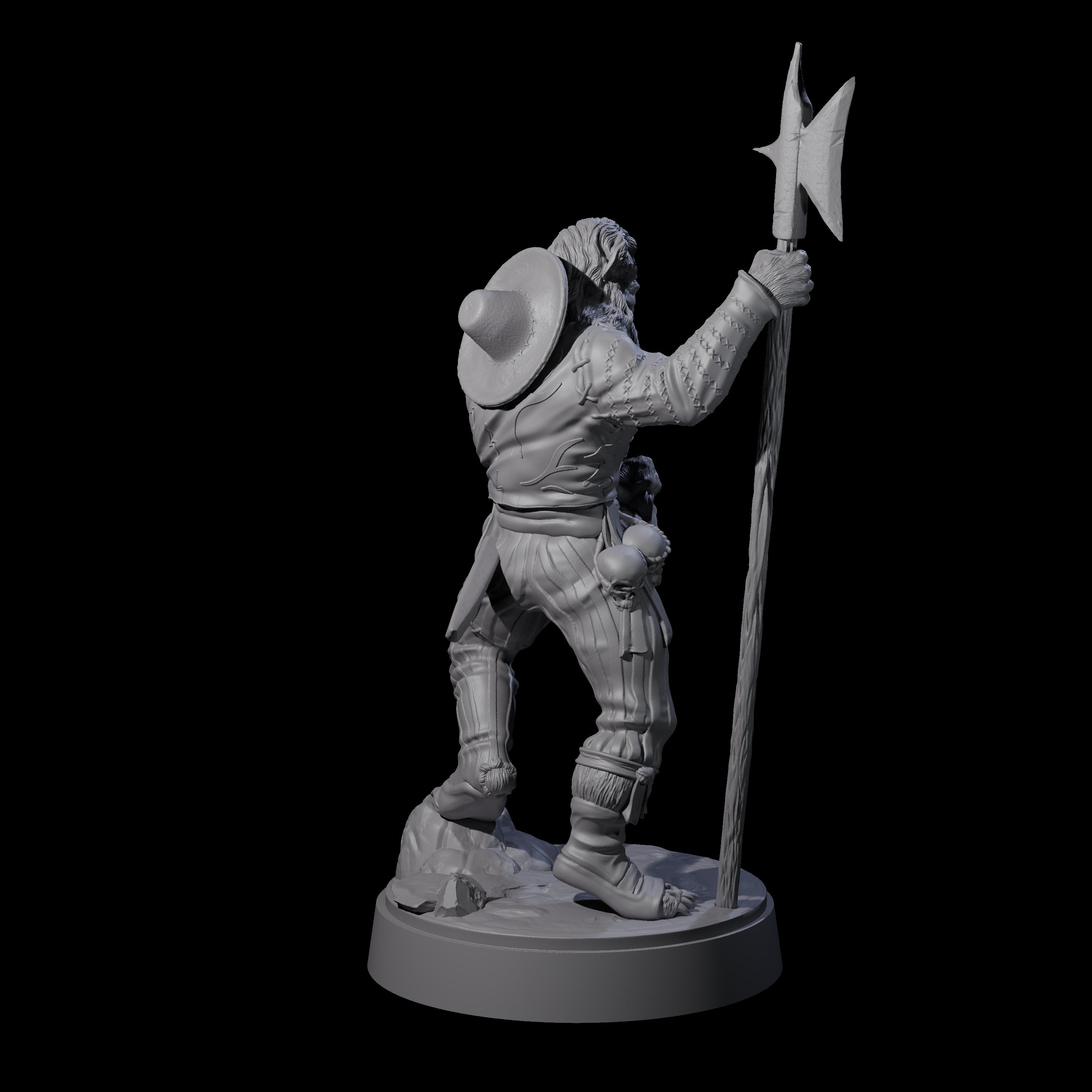 Crazed Githyanki Head Dealer Miniature for Dungeons and Dragons, Pathfinder or other TTRPGs