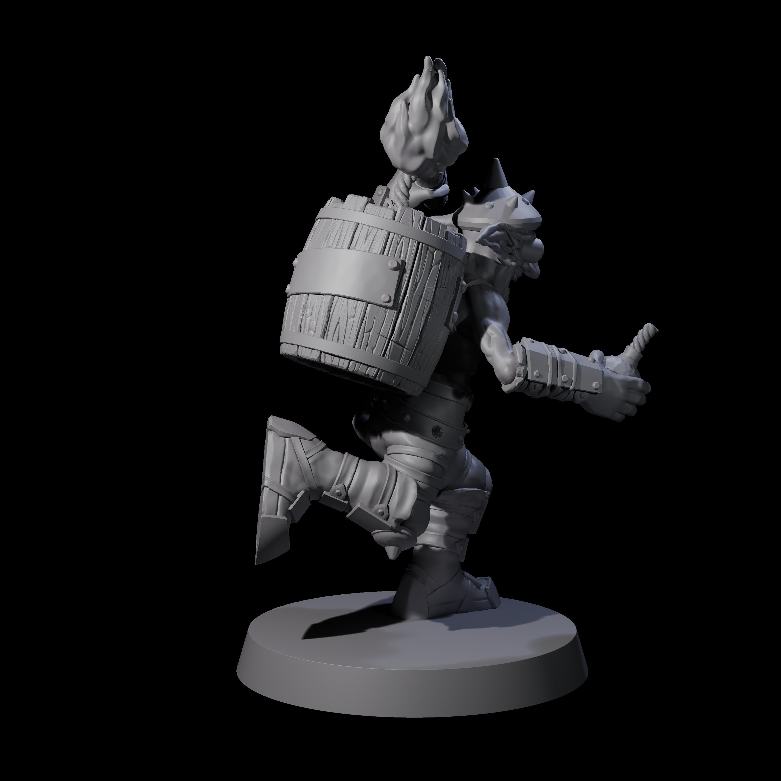 Crazed Goblin Alchemist A Miniature for Dungeons and Dragons, Pathfinder or other TTRPGs