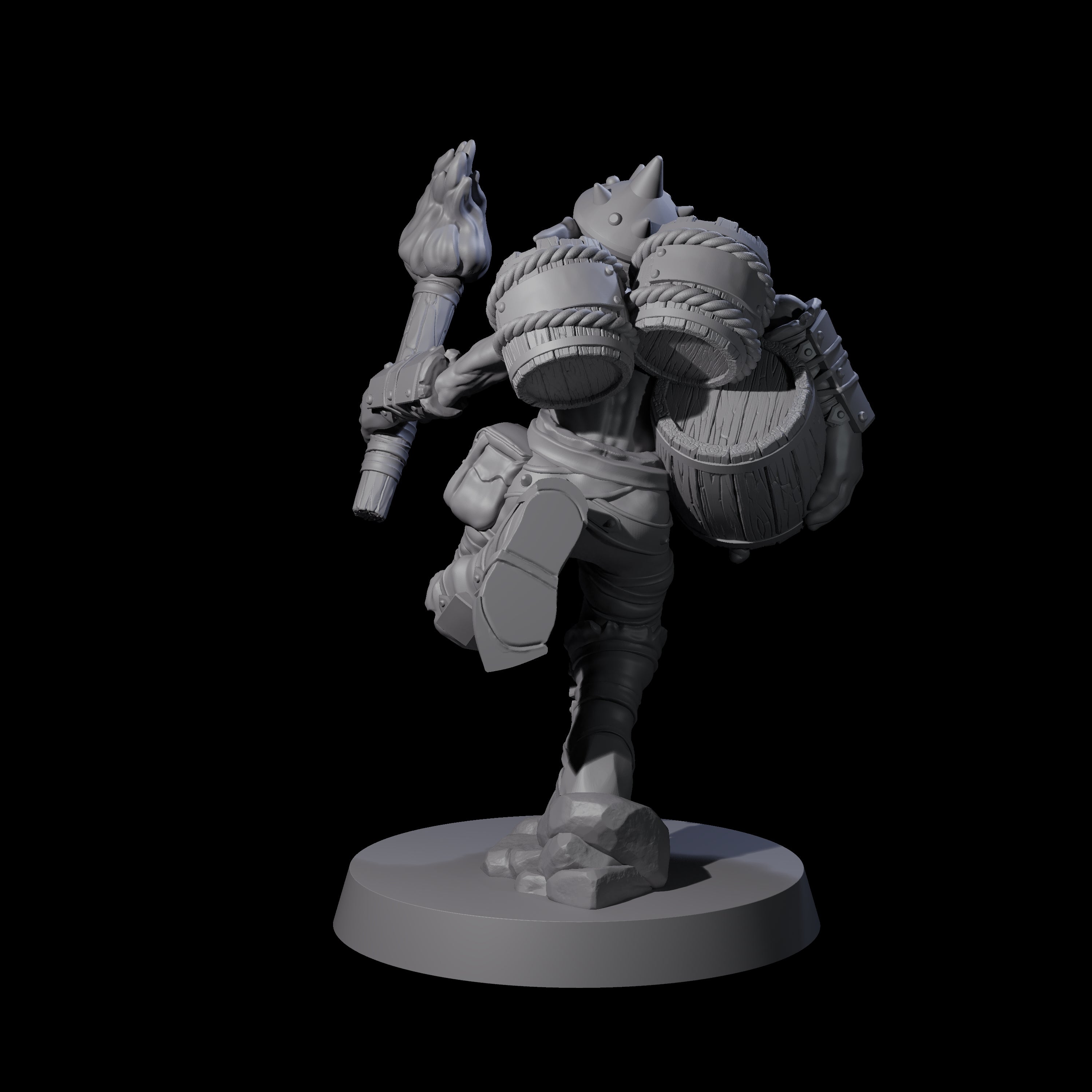 Crazed Goblin Alchemist B Miniature for Dungeons and Dragons, Pathfinder or other TTRPGs