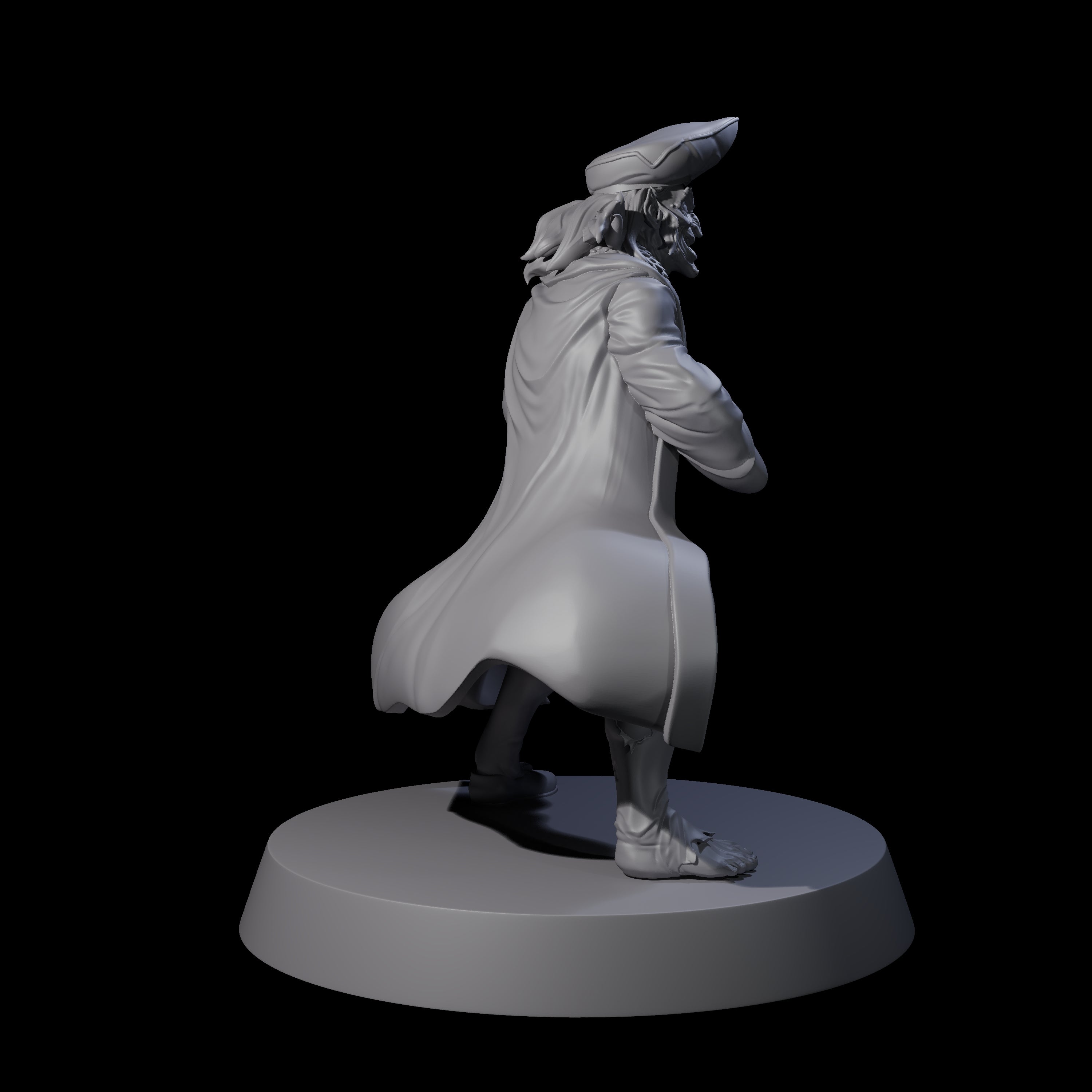 Crazed Philosopher Miniature for Dungeons and Dragons, Pathfinder or other TTRPGs