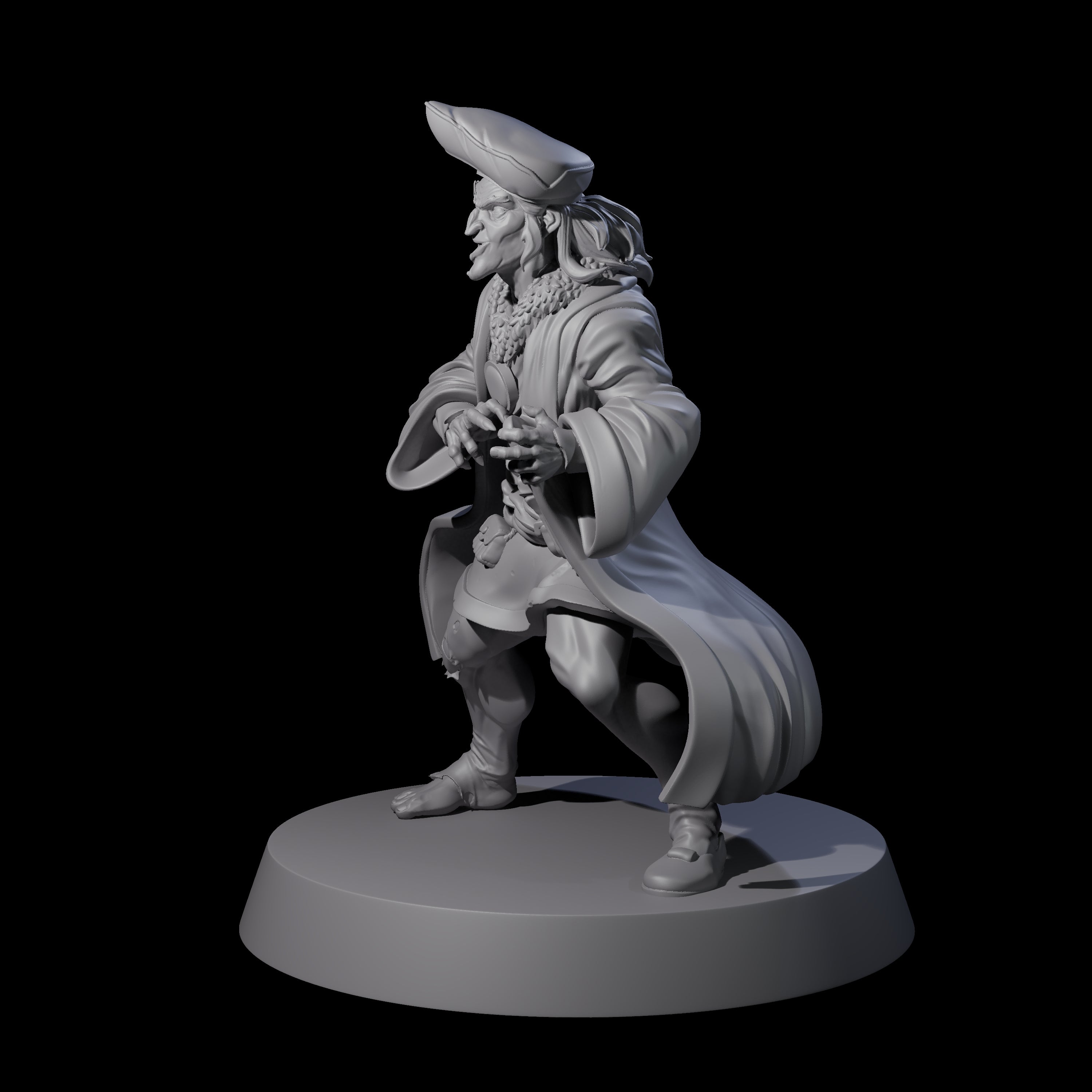 Crazed Philosopher Miniature for Dungeons and Dragons, Pathfinder or other TTRPGs