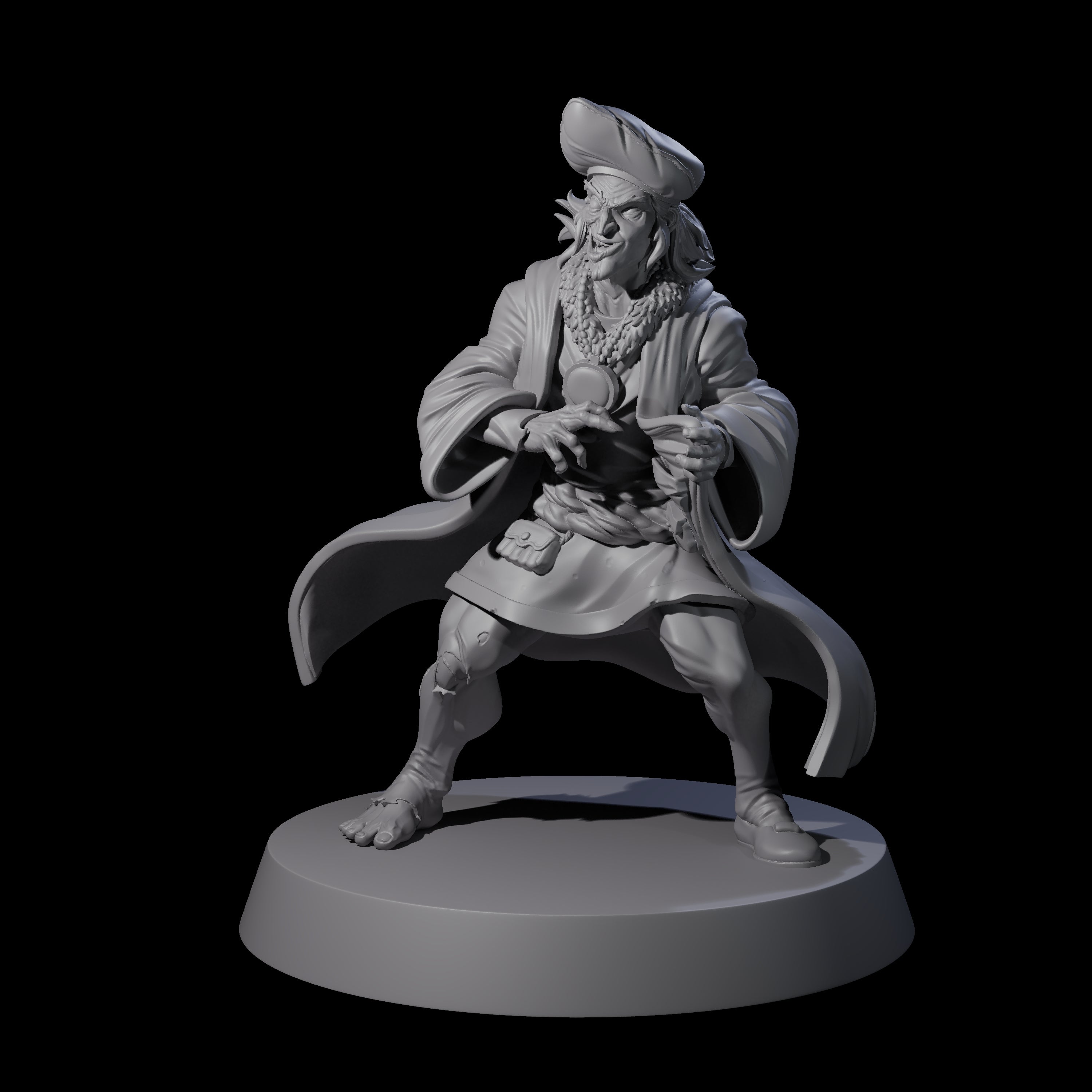 Crazed Philosopher Miniature for Dungeons and Dragons, Pathfinder or other TTRPGs