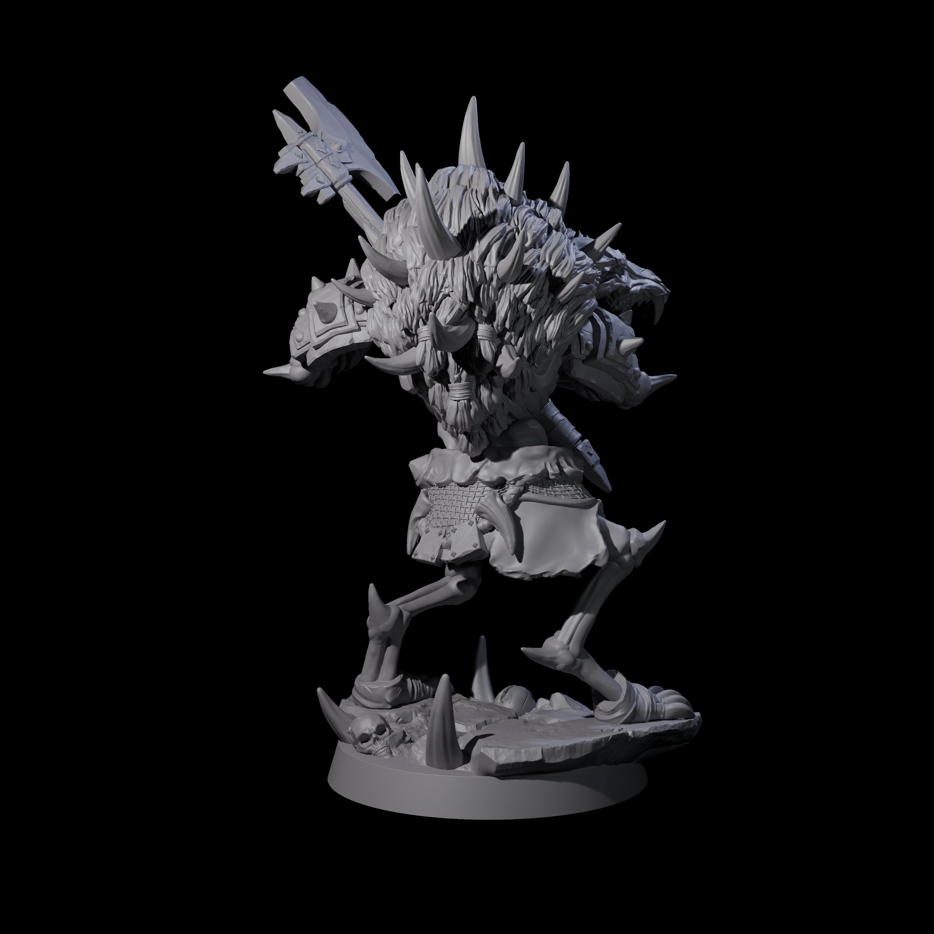 Creaking Gnoll Witherling C Miniature for Dungeons and Dragons, Pathfinder or other TTRPGs