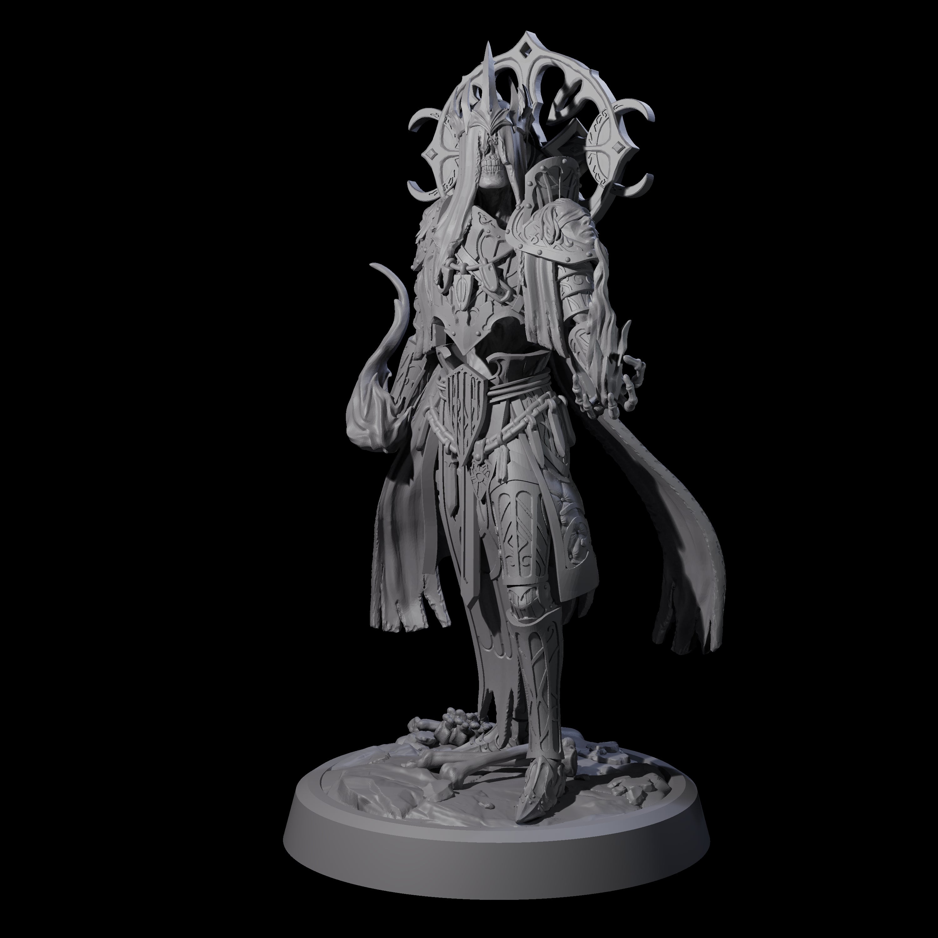 Creaking Tomb Lich A Miniature for Dungeons and Dragons, Pathfinder or other TTRPGs