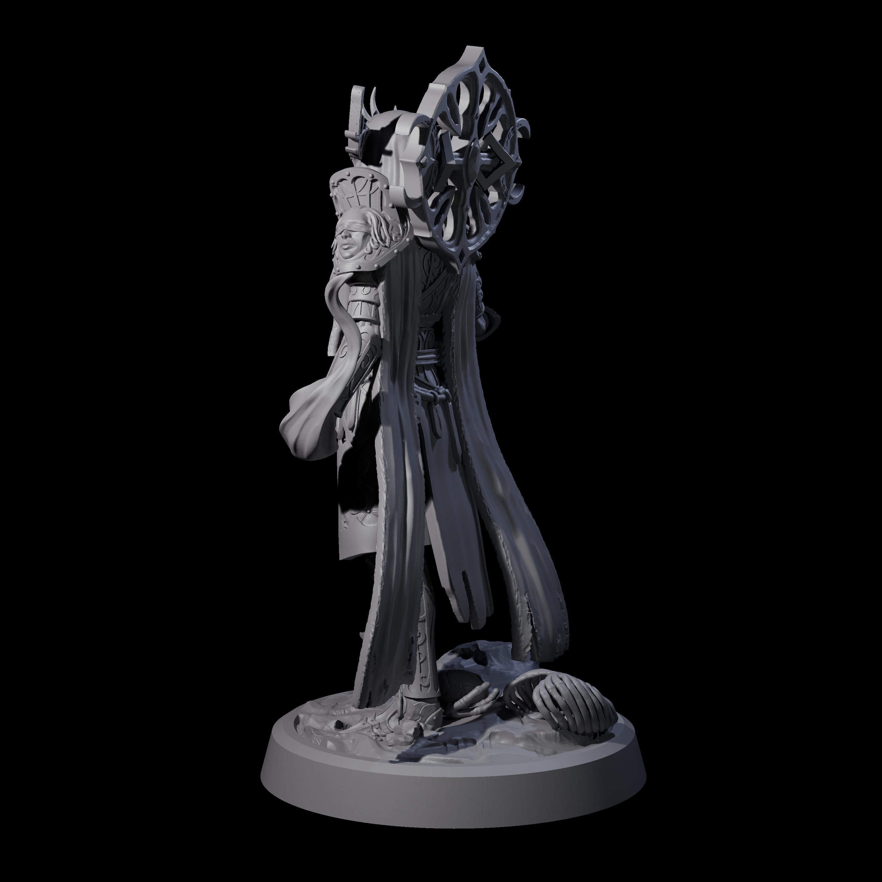 Creaking Tomb Lich C Miniature for Dungeons and Dragons, Pathfinder or other TTRPGs