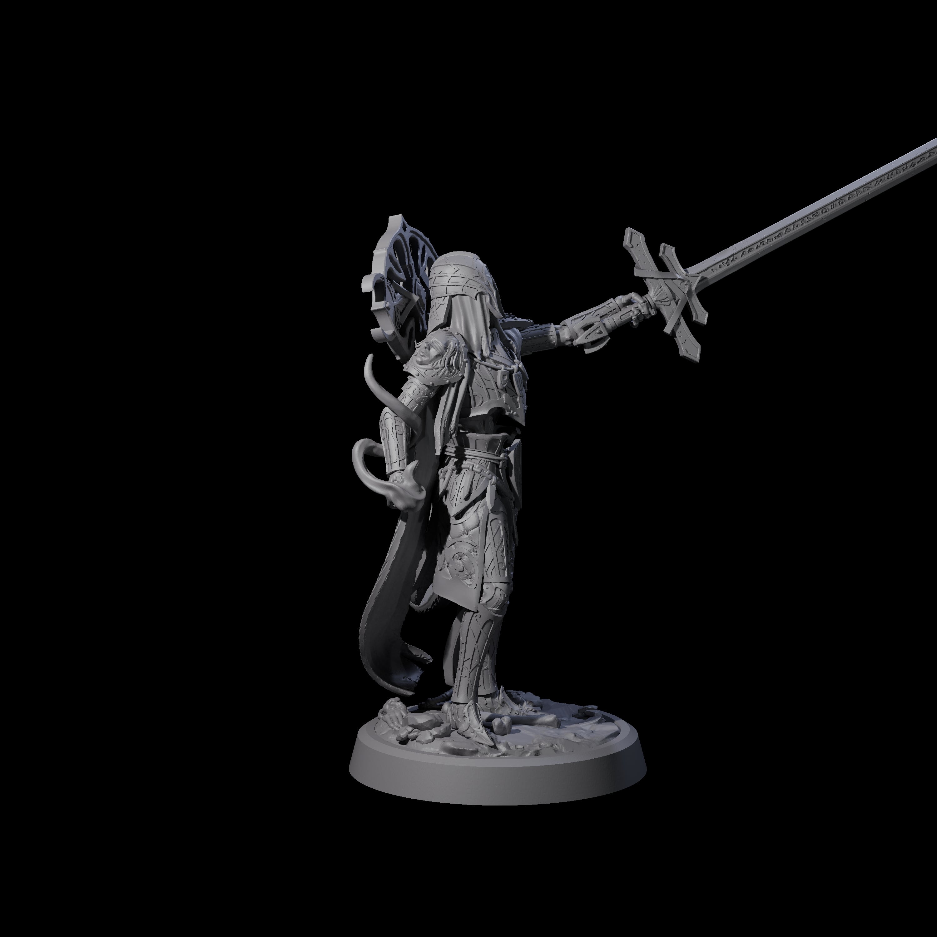 Creaking Tomb Lich D Miniature for Dungeons and Dragons, Pathfinder or other TTRPGs