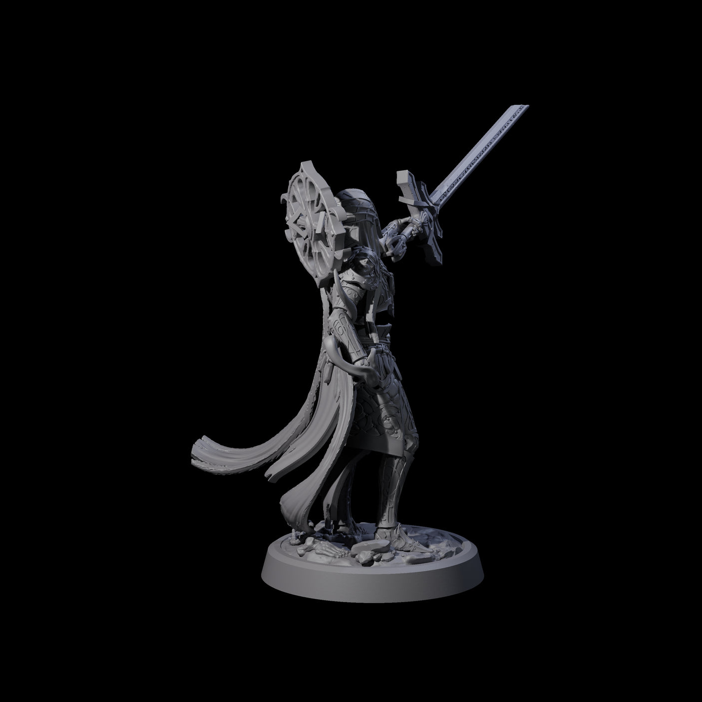 Creaking Tomb Lich D Miniature for Dungeons and Dragons, Pathfinder or other TTRPGs