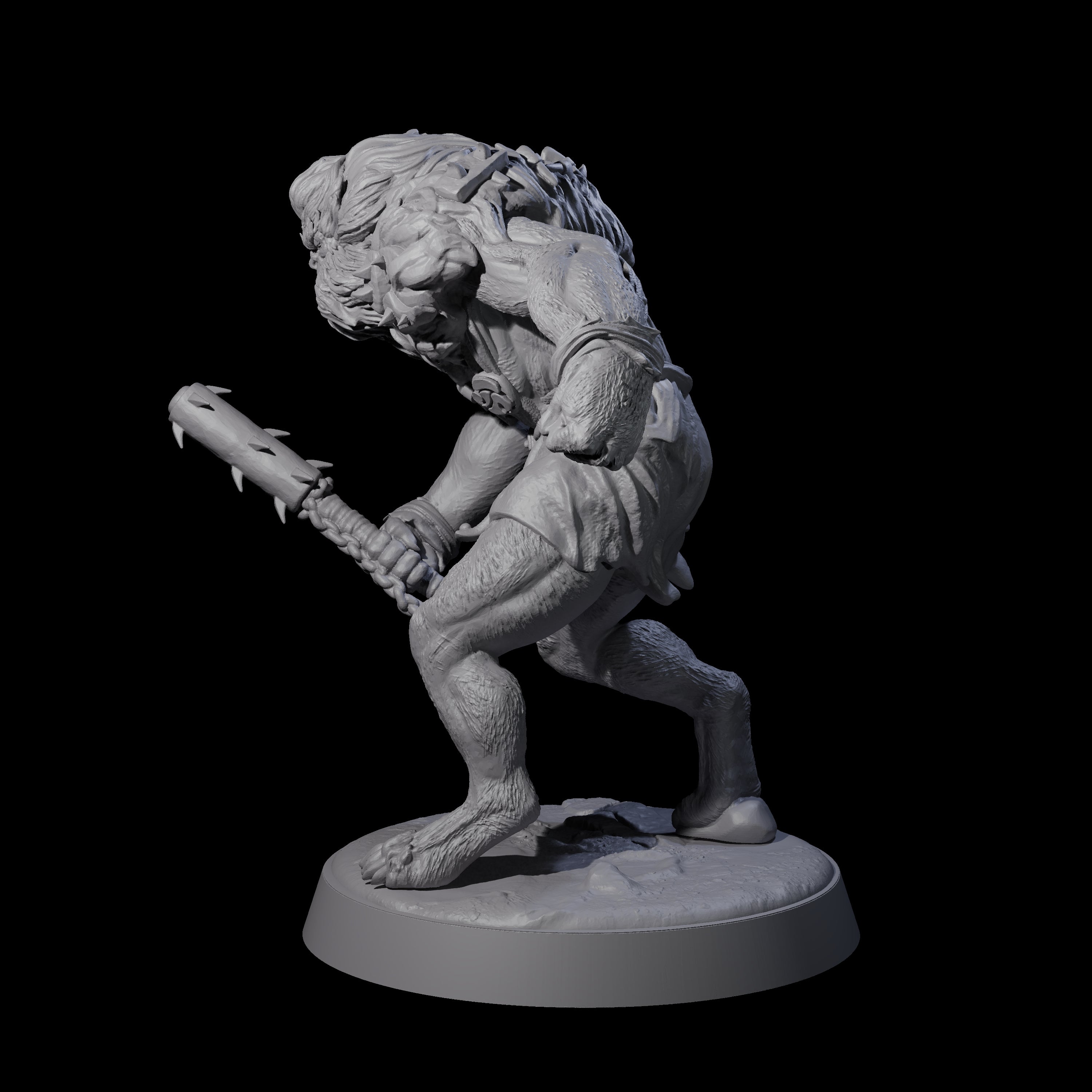 Creeping Bugbear Stalker A Miniature for Dungeons and Dragons, Pathfinder or other TTRPGs