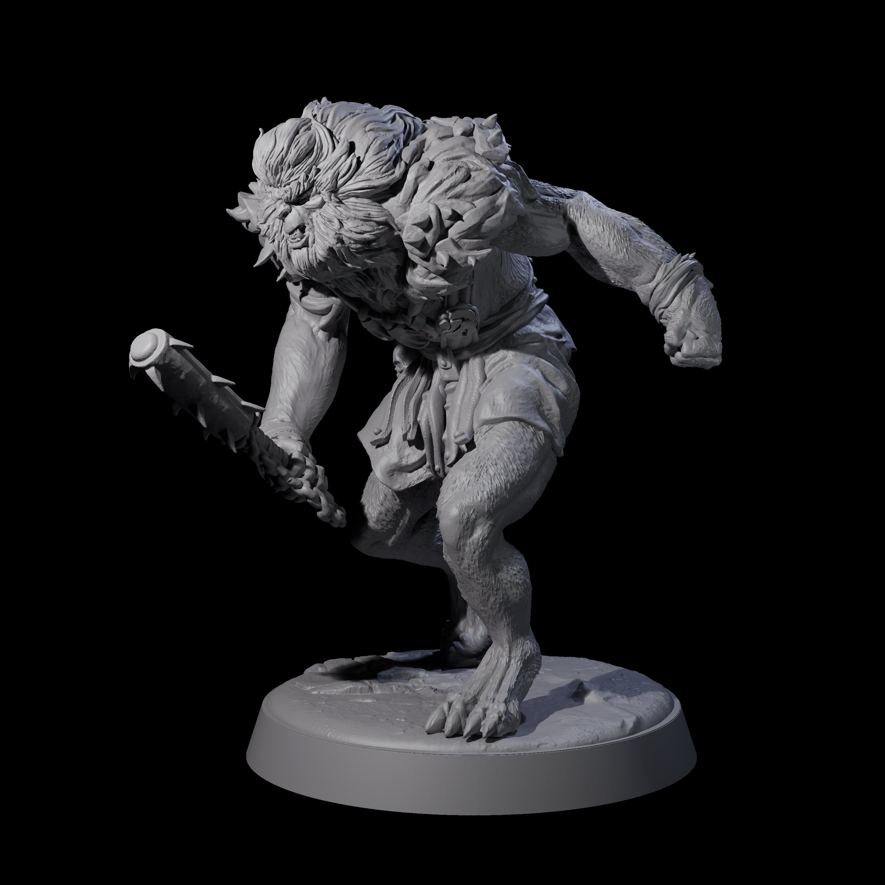 Creeping Bugbear Stalker A Miniature for Dungeons and Dragons, Pathfinder or other TTRPGs