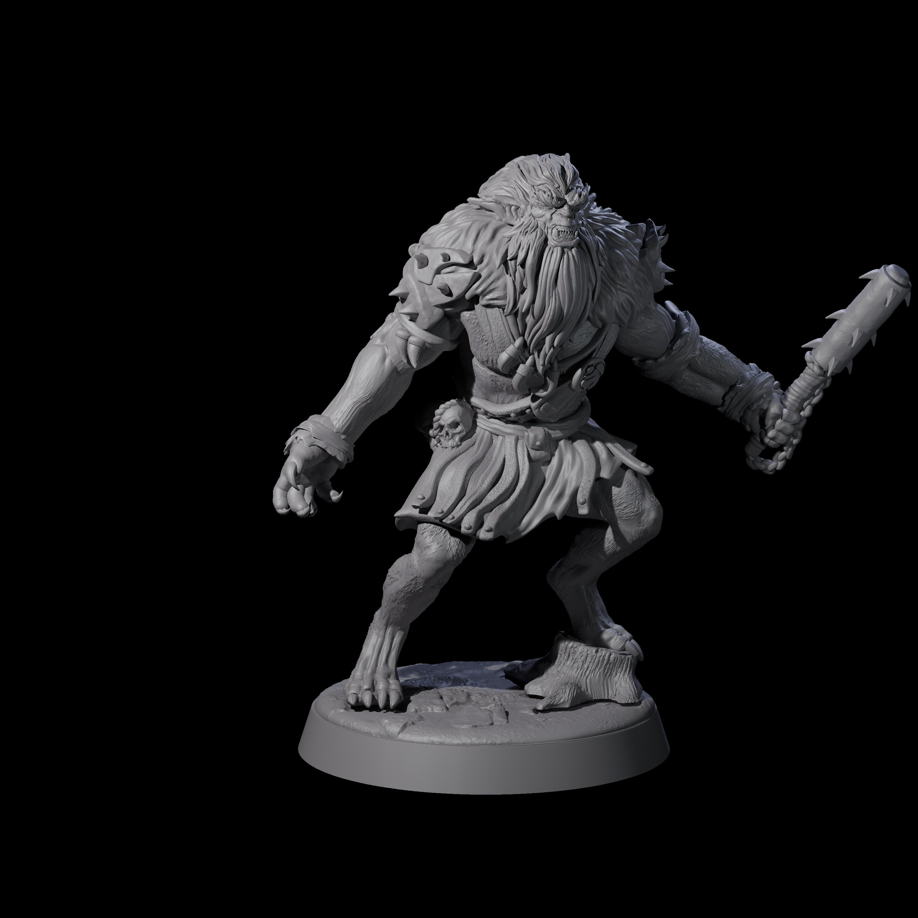 Creeping Bugbear Stalker B Miniature for Dungeons and Dragons, Pathfinder or other TTRPGs