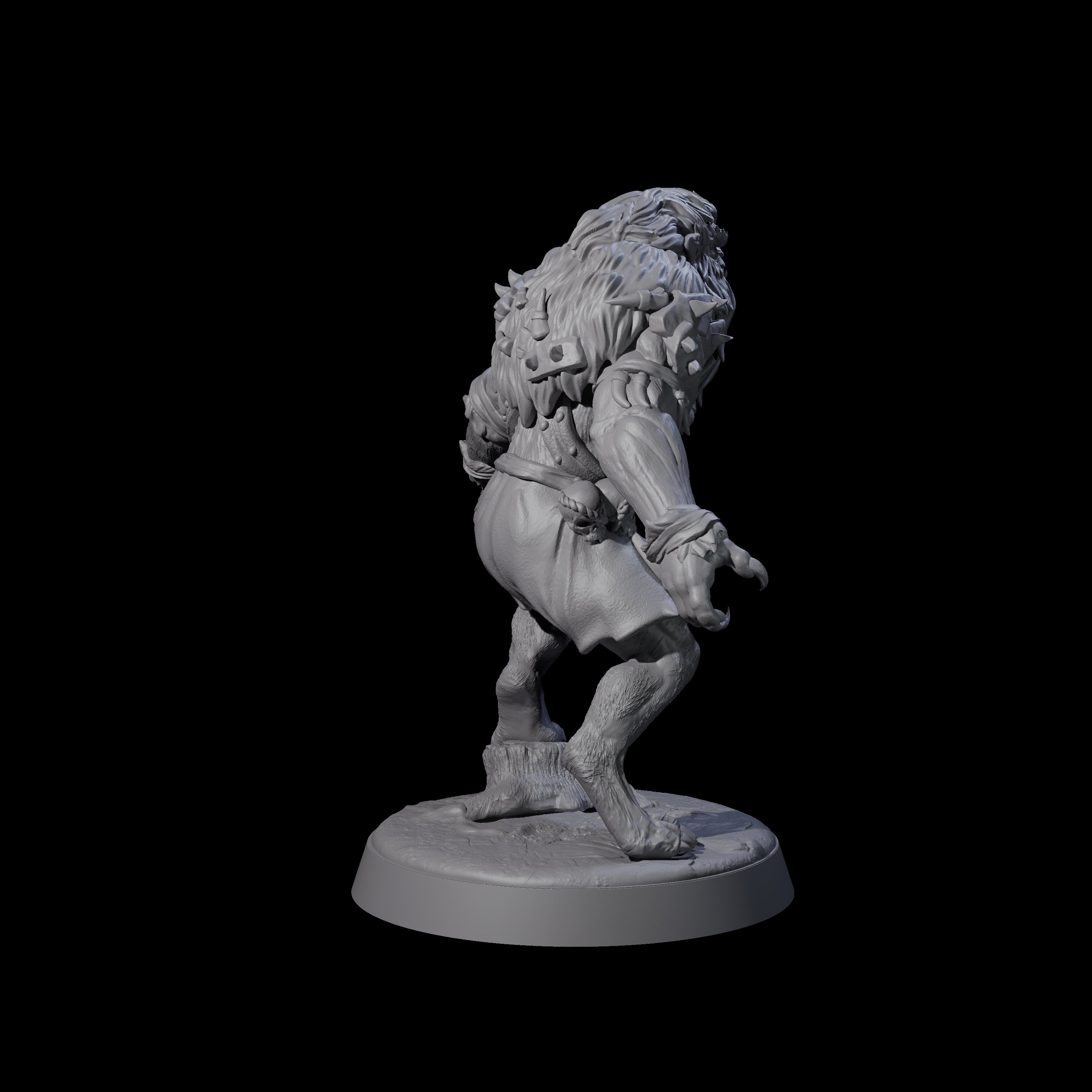 Creeping Bugbear Stalker B Miniature for Dungeons and Dragons, Pathfinder or other TTRPGs