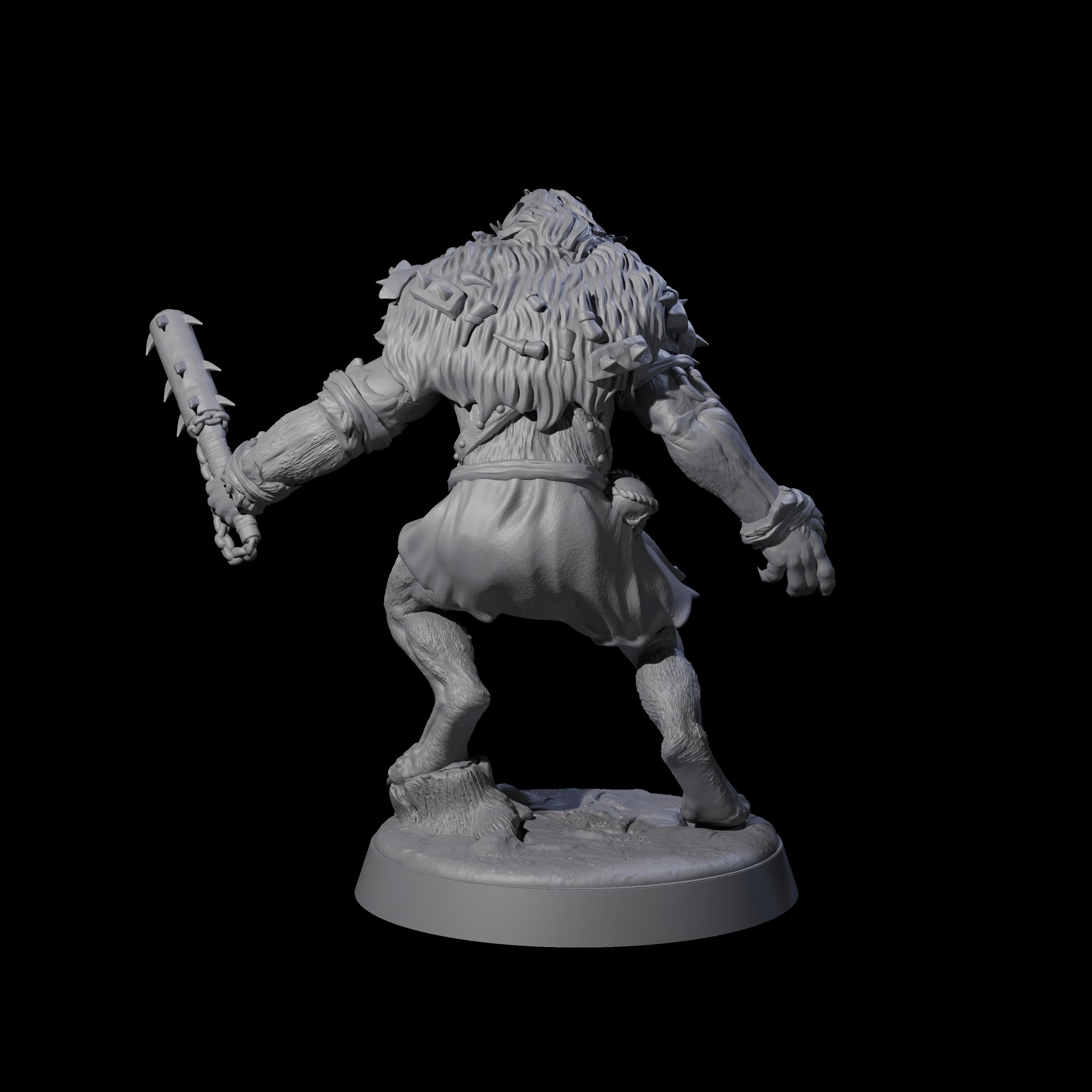 Creeping Bugbear Stalker B Miniature for Dungeons and Dragons, Pathfinder or other TTRPGs
