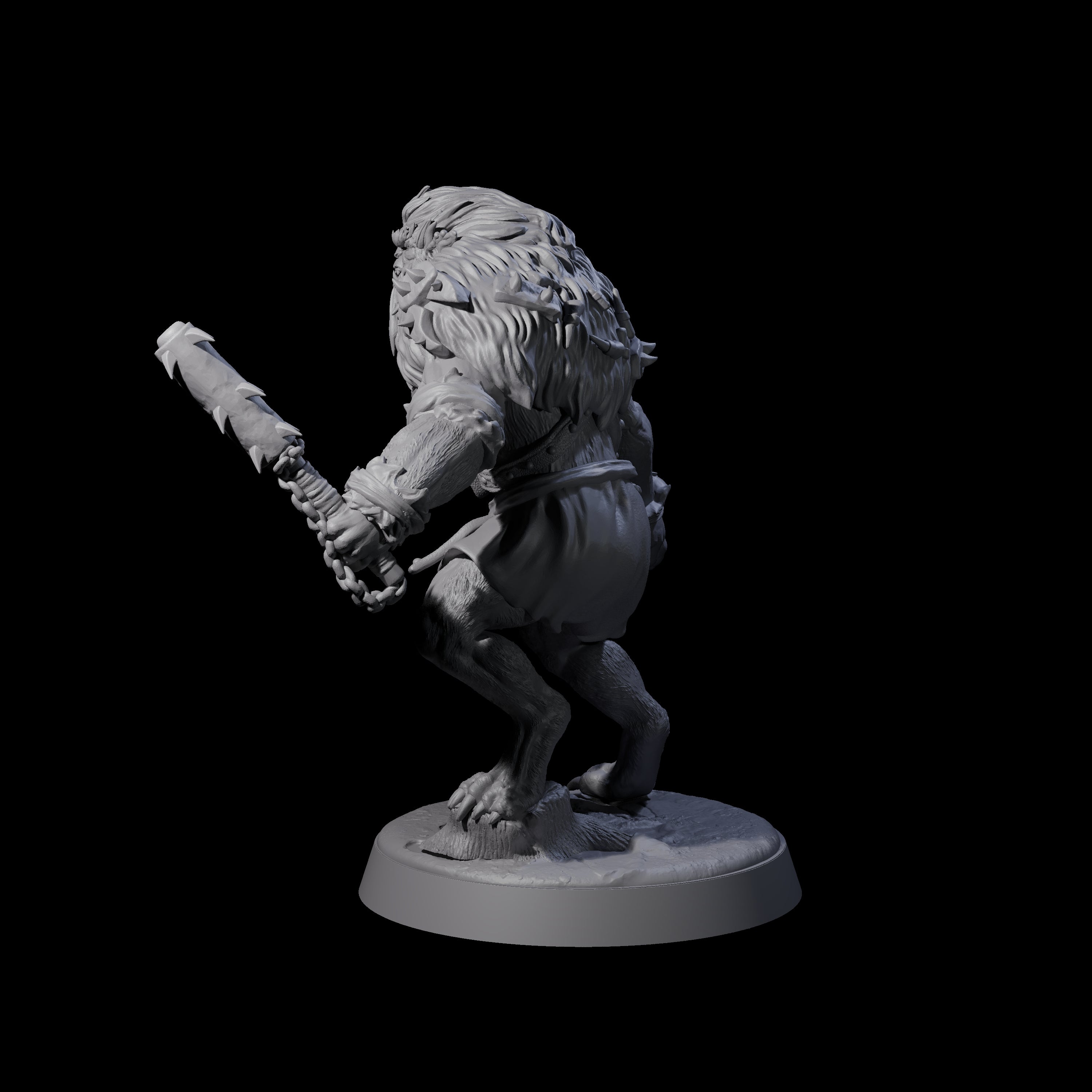 Creeping Bugbear Stalker B Miniature for Dungeons and Dragons, Pathfinder or other TTRPGs