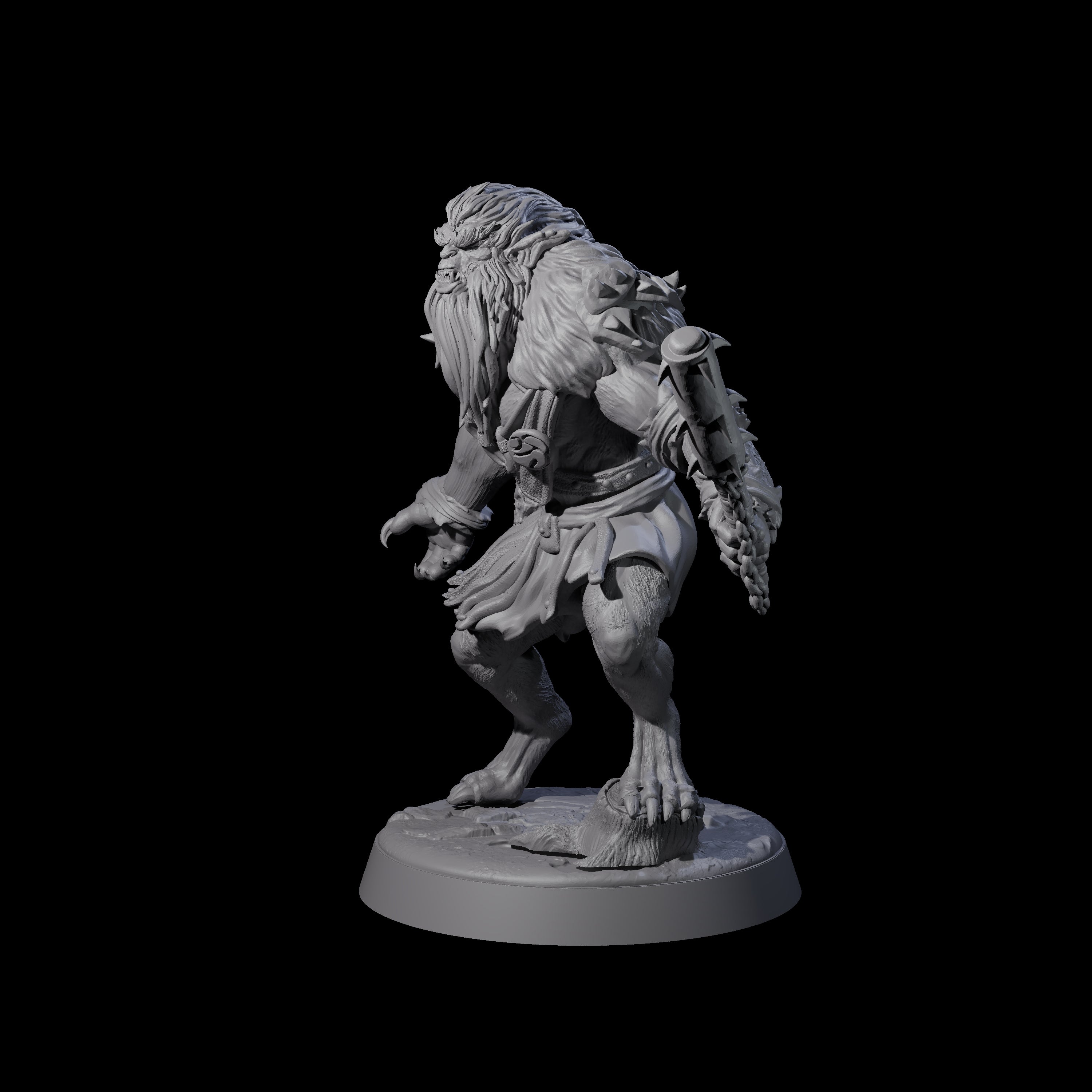 Creeping Bugbear Stalker B Miniature for Dungeons and Dragons, Pathfinder or other TTRPGs