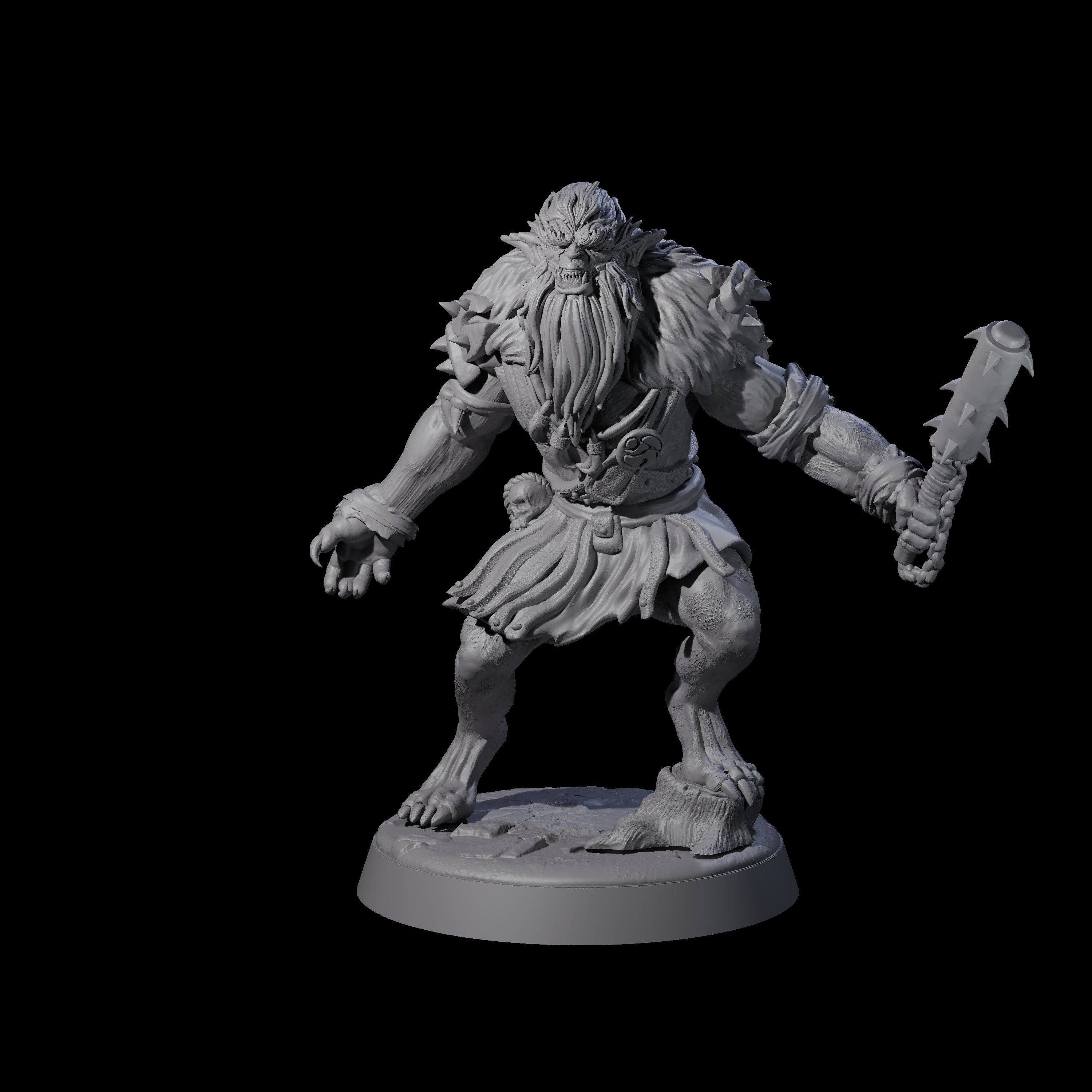 Creeping Bugbear Stalker B Miniature for Dungeons and Dragons, Pathfinder or other TTRPGs