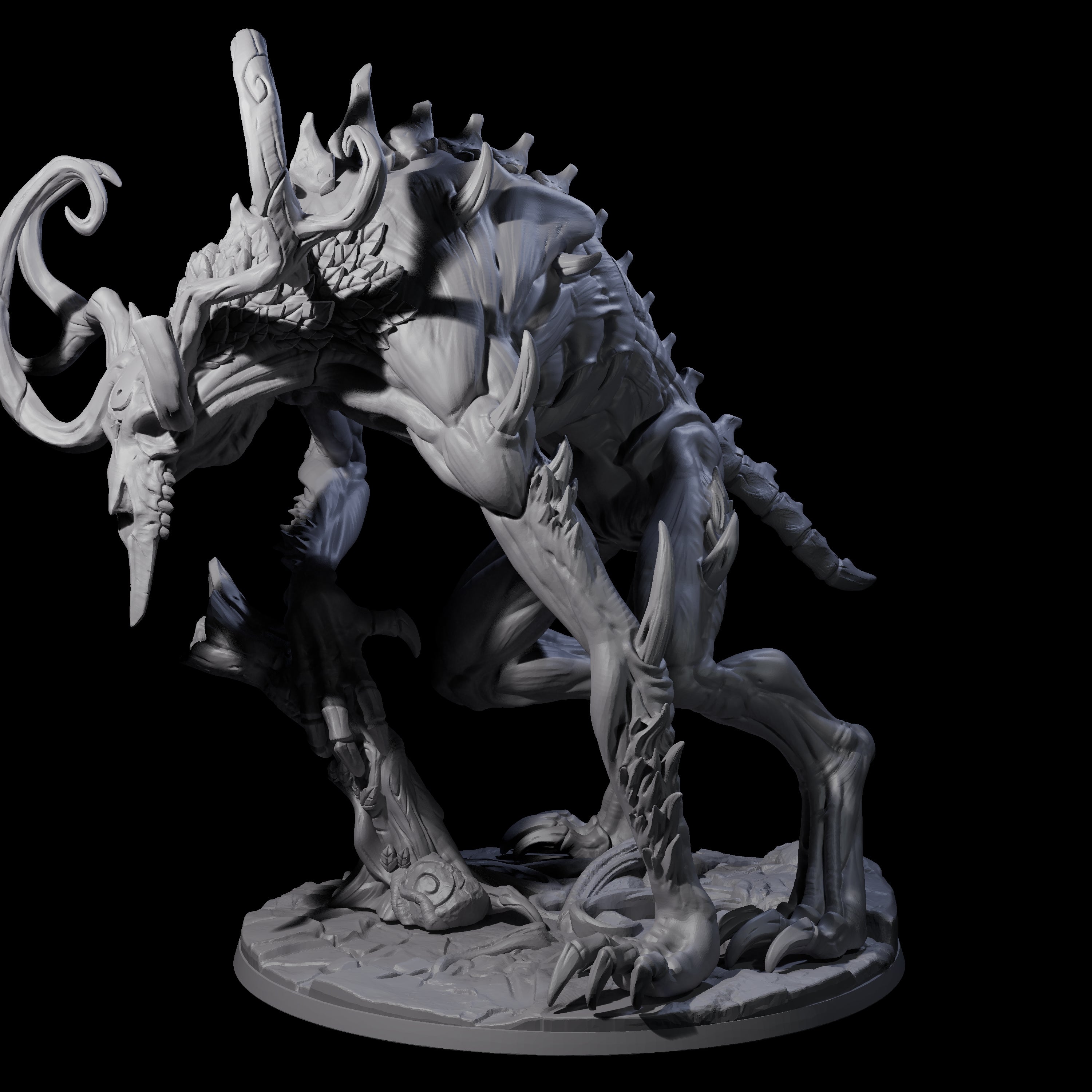 Creeping Forest Outsider Miniature for Dungeons and Dragons, Pathfinder or other TTRPGs