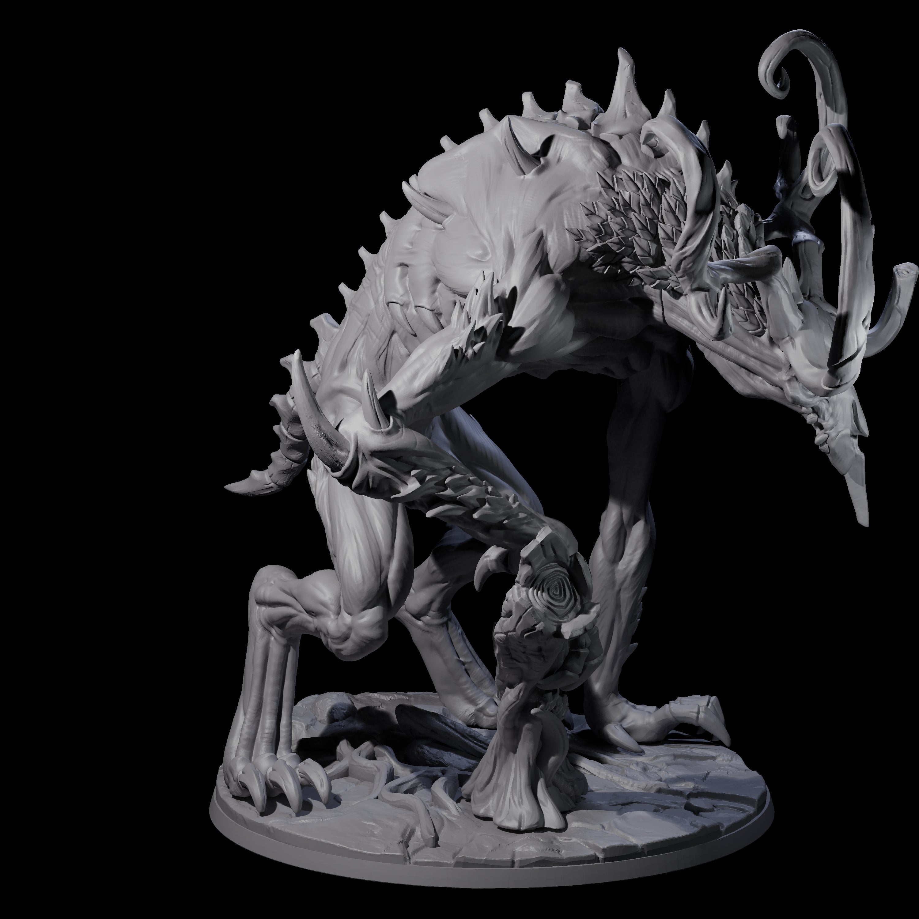 Creeping Forest Outsider Miniature for Dungeons and Dragons, Pathfinder or other TTRPGs