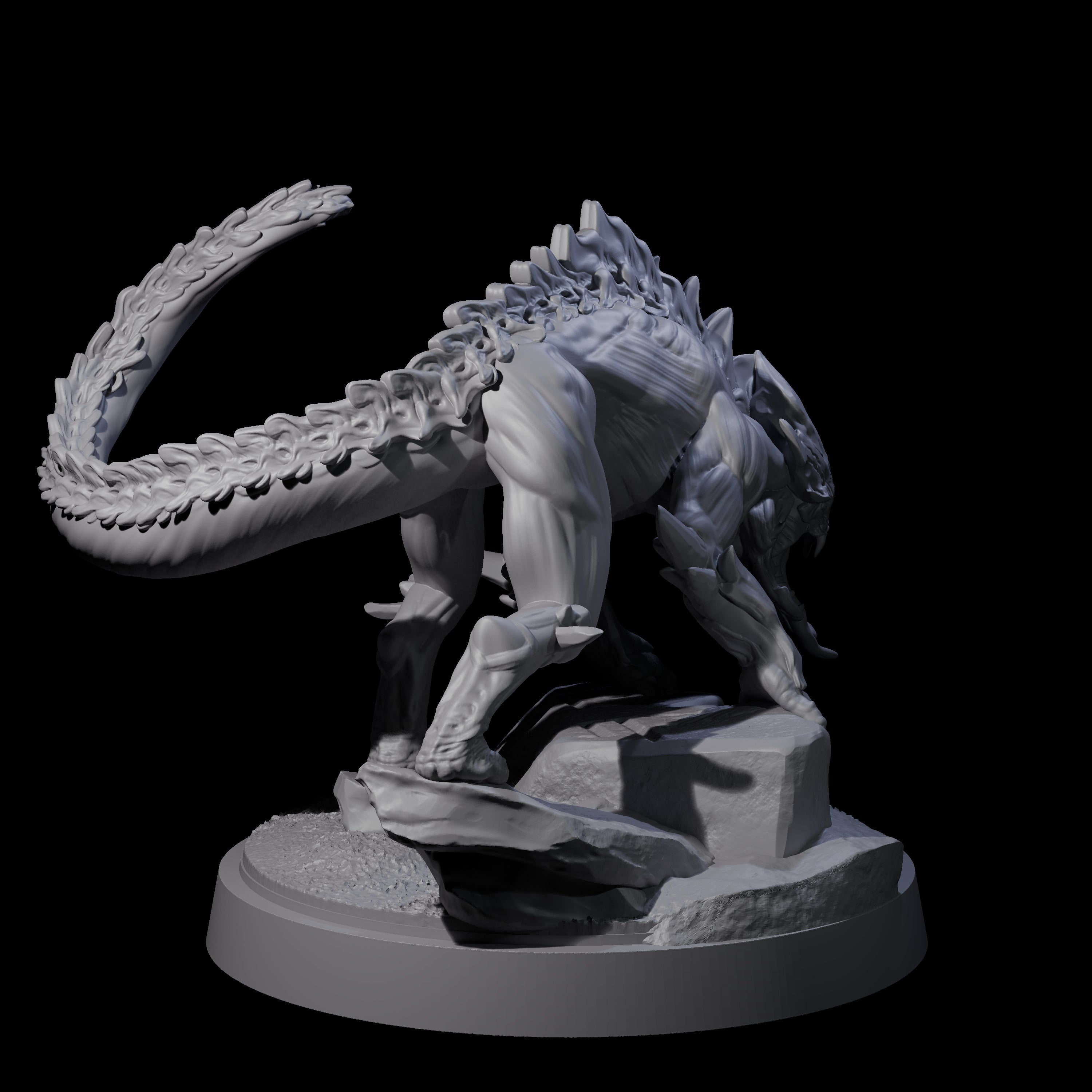 Creeping Hound of Tindalos Miniature for Dungeons and Dragons, Pathfinder or other TTRPGs
