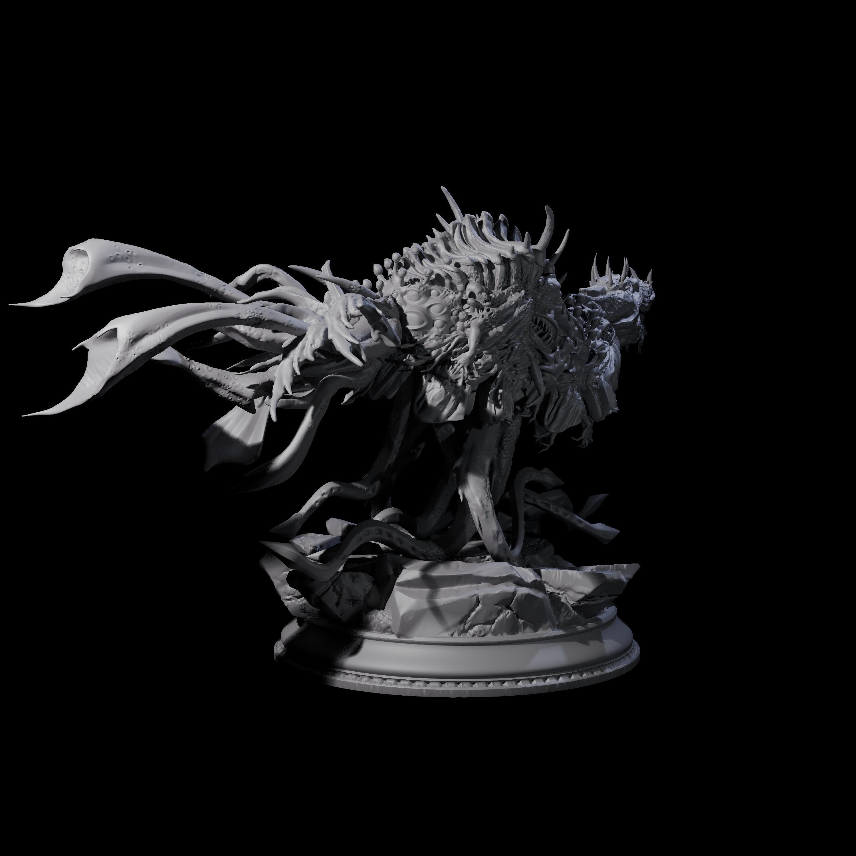 Creepy Eldritch Drake Miniature for Dungeons and Dragons, Pathfinder or other TTRPGs