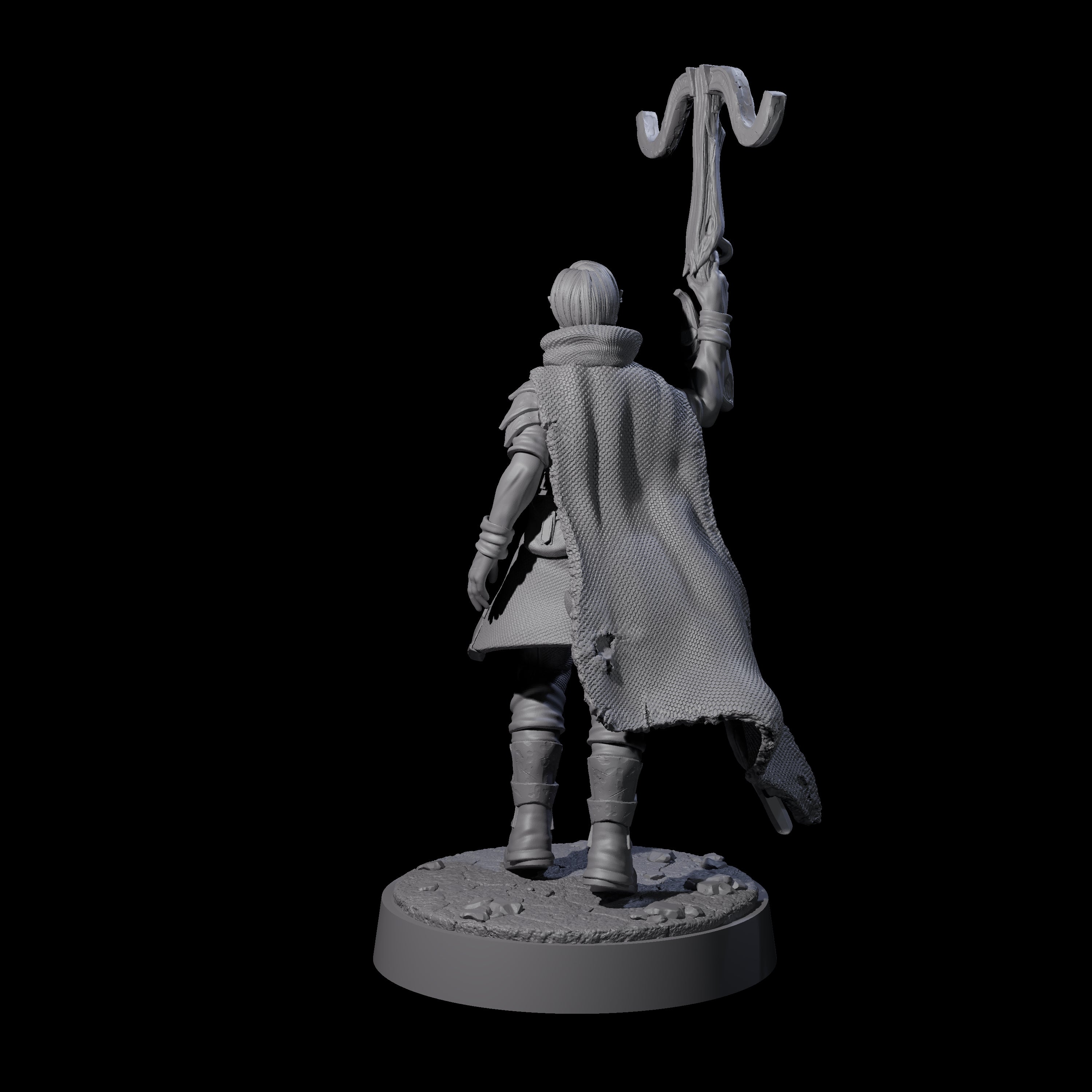 Crossbow Ready Rogue A Miniature for Dungeons and Dragons, Pathfinder or other TTRPGs