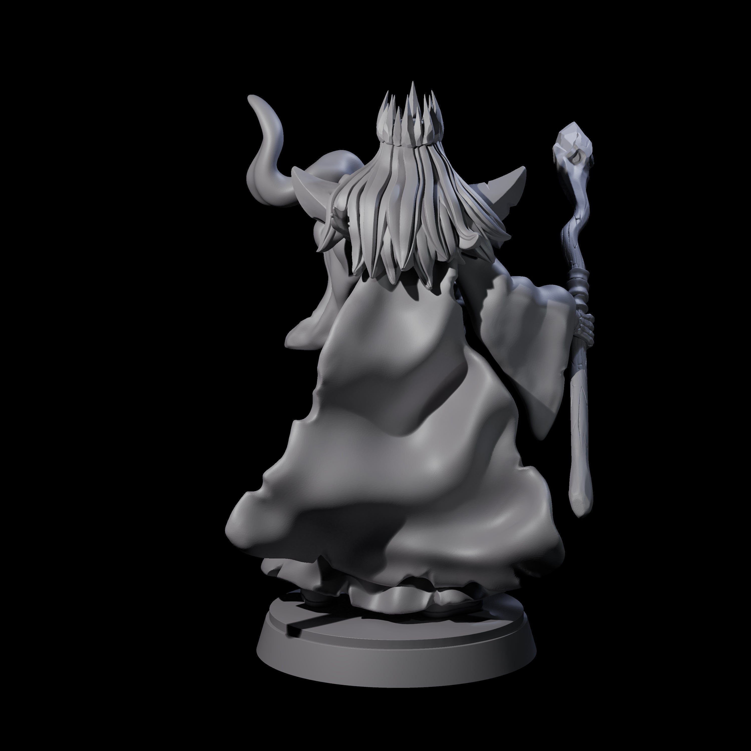 Cruel Skeletal Lich Miniature for Dungeons and Dragons, Pathfinder or other TTRPGs