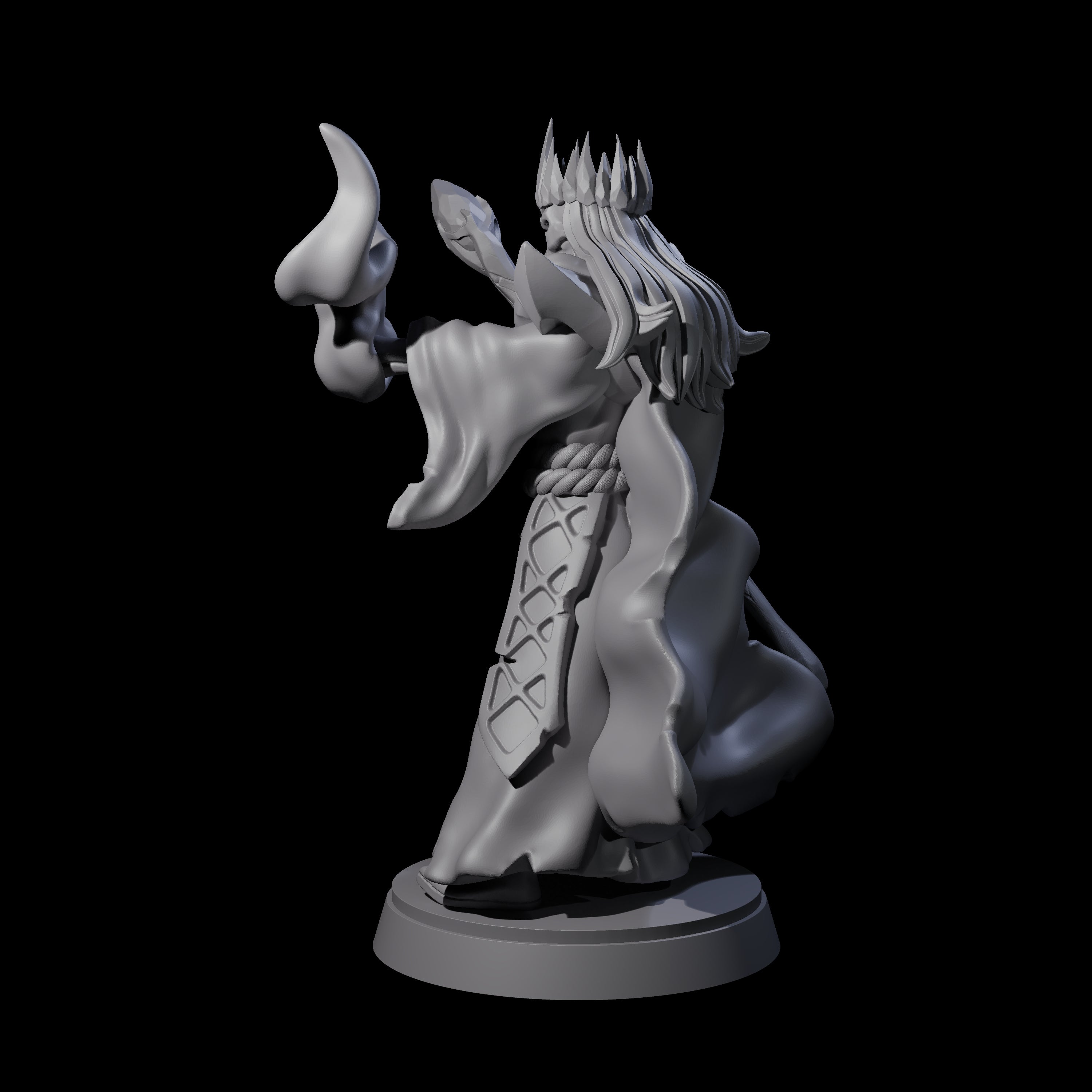 Cruel Skeletal Lich Miniature for Dungeons and Dragons, Pathfinder or other TTRPGs