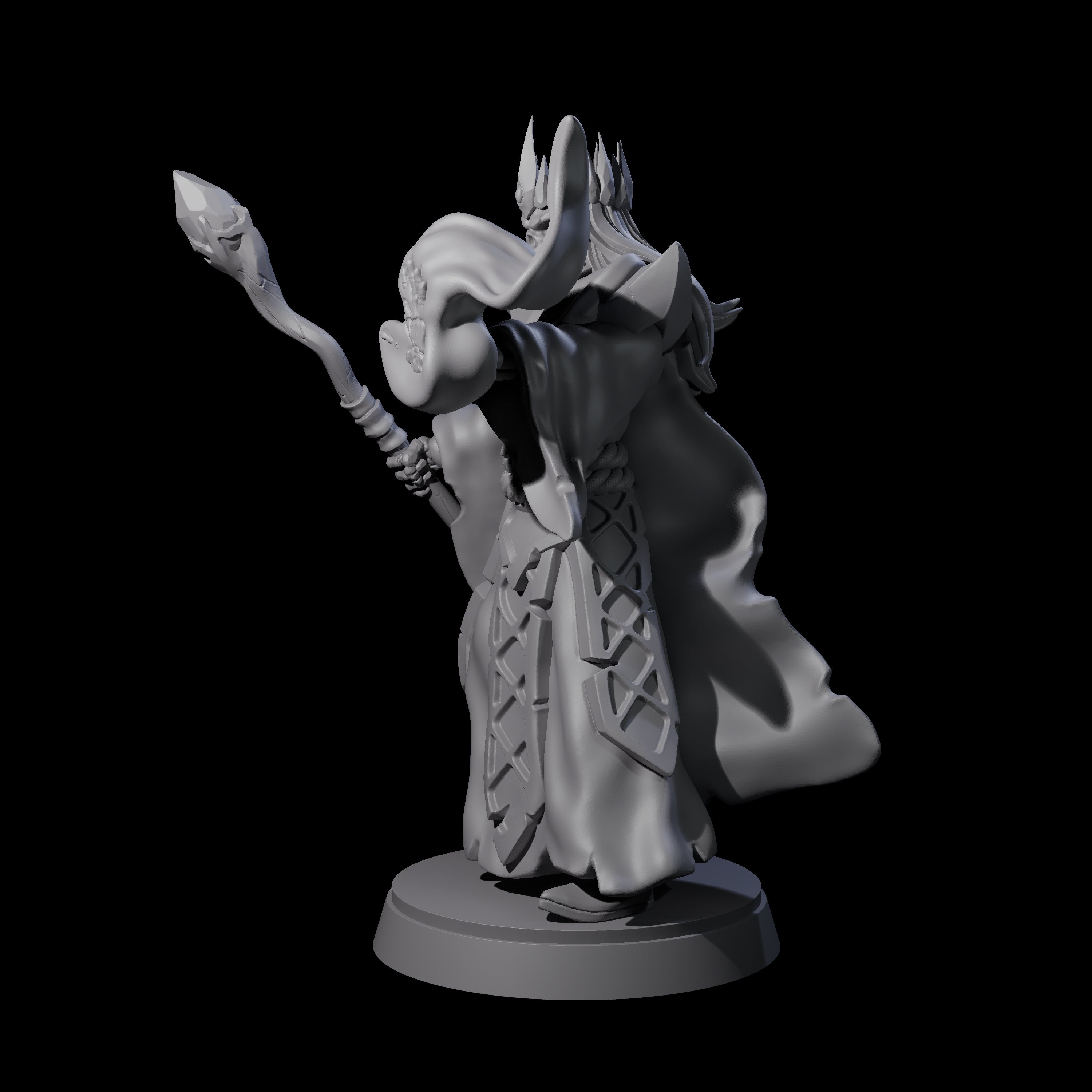 Cruel Skeletal Lich Miniature for Dungeons and Dragons, Pathfinder or other TTRPGs