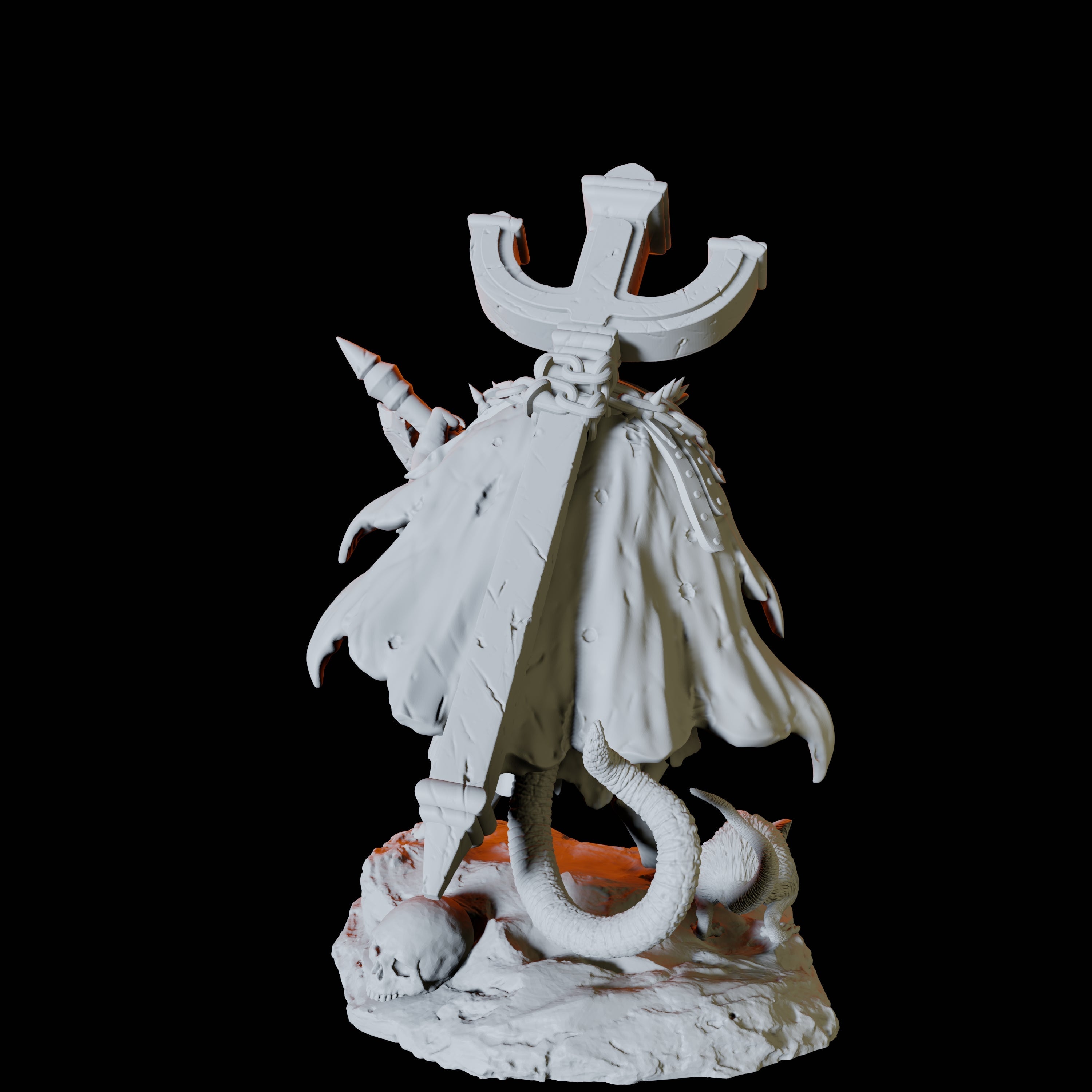 Crusader Ratfolk A Miniature for Dungeons and Dragons, Pathfinder or other TTRPGs