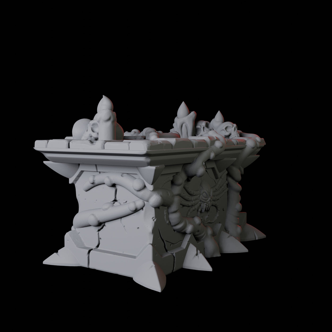 Cthulhu Tomb Miniature for Dungeons and Dragons, Pathfinder or other TTRPGs