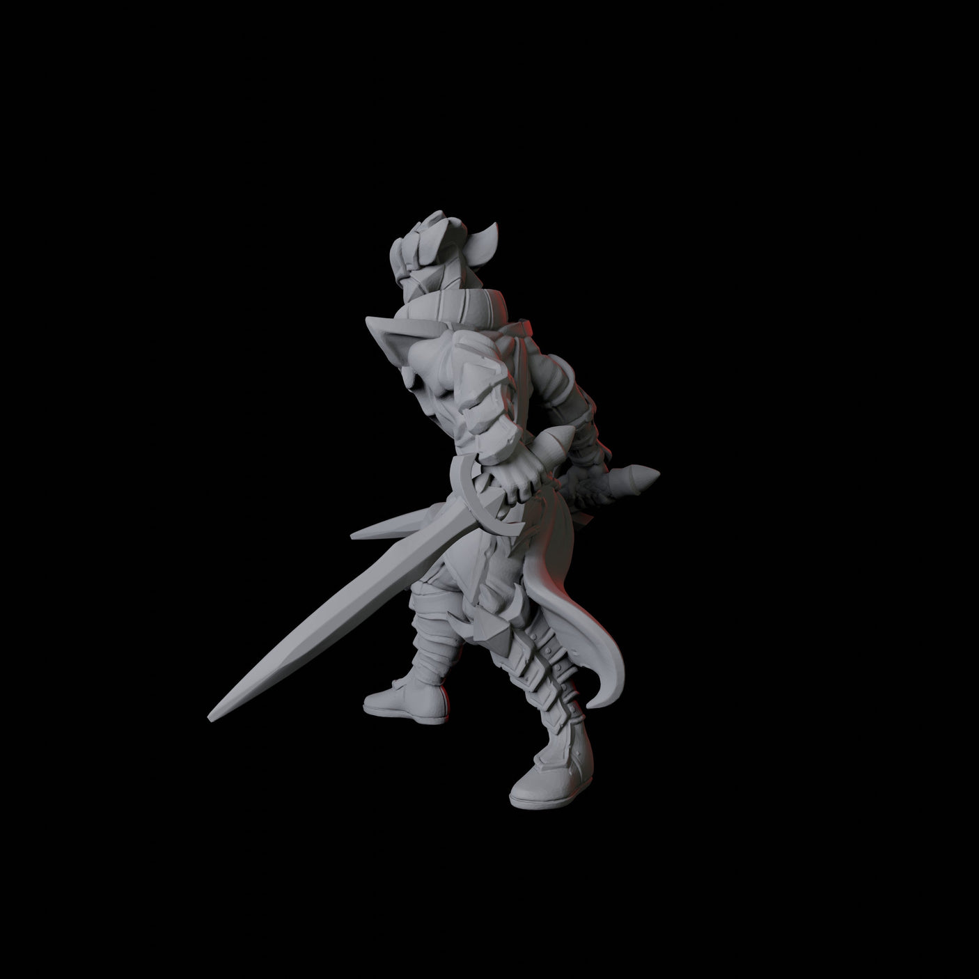 Cultist B Miniature for Dungeons and Dragons, Pathfinder or other TTRPGs