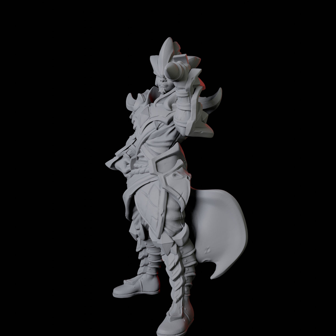 Cultist C Miniature for Dungeons and Dragons, Pathfinder or other TTRPGs