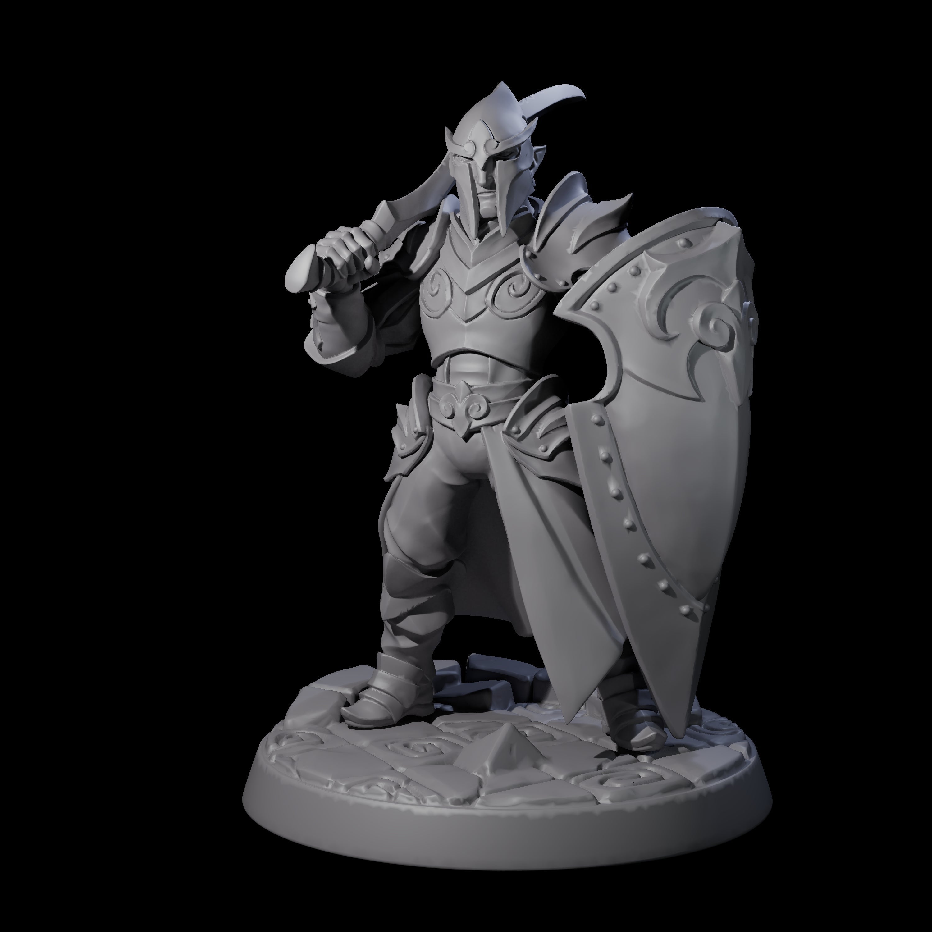 Cunning Drow A Miniature for Dungeons and Dragons, Pathfinder or other TTRPGs