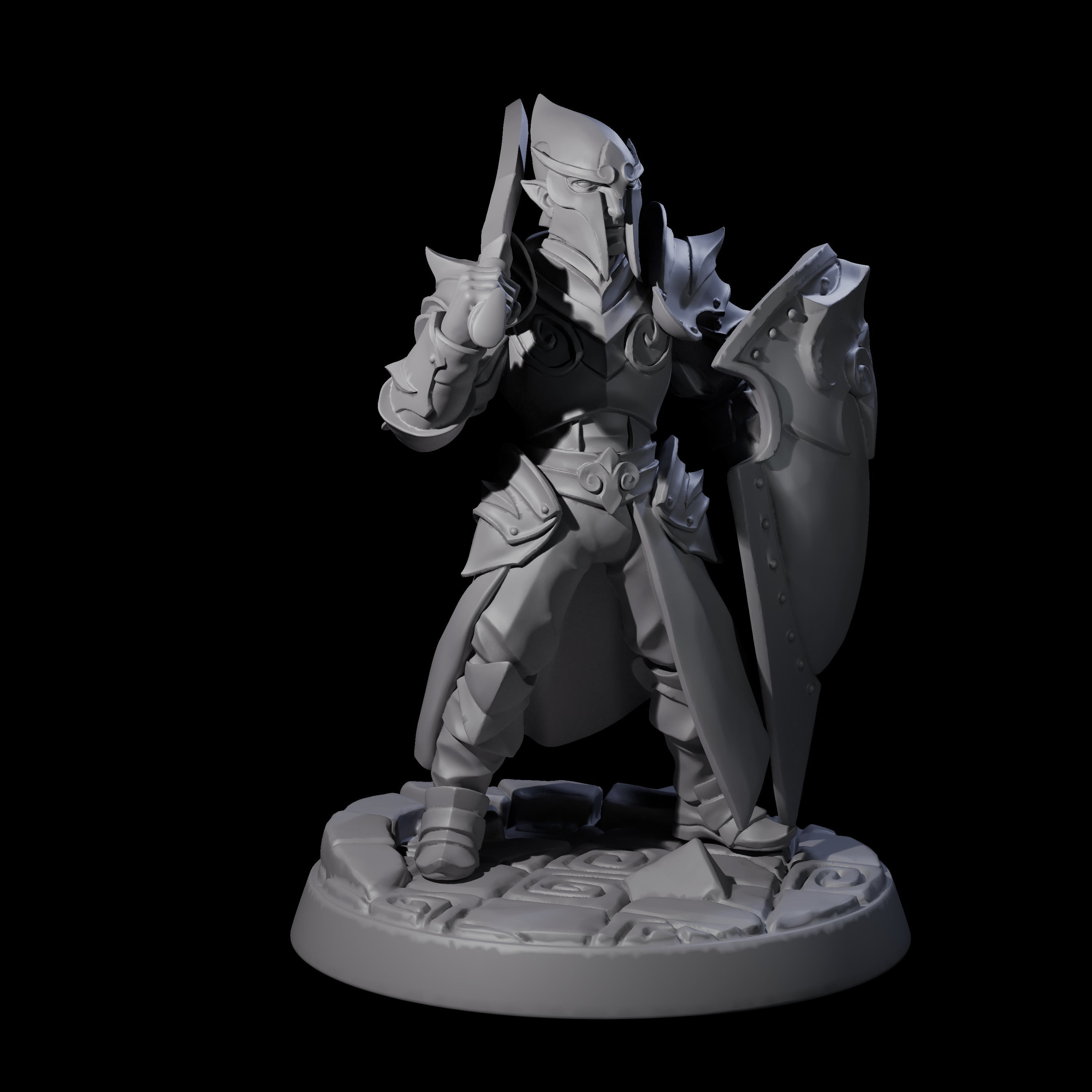 Cunning Drow A Miniature for Dungeons and Dragons, Pathfinder or other TTRPGs