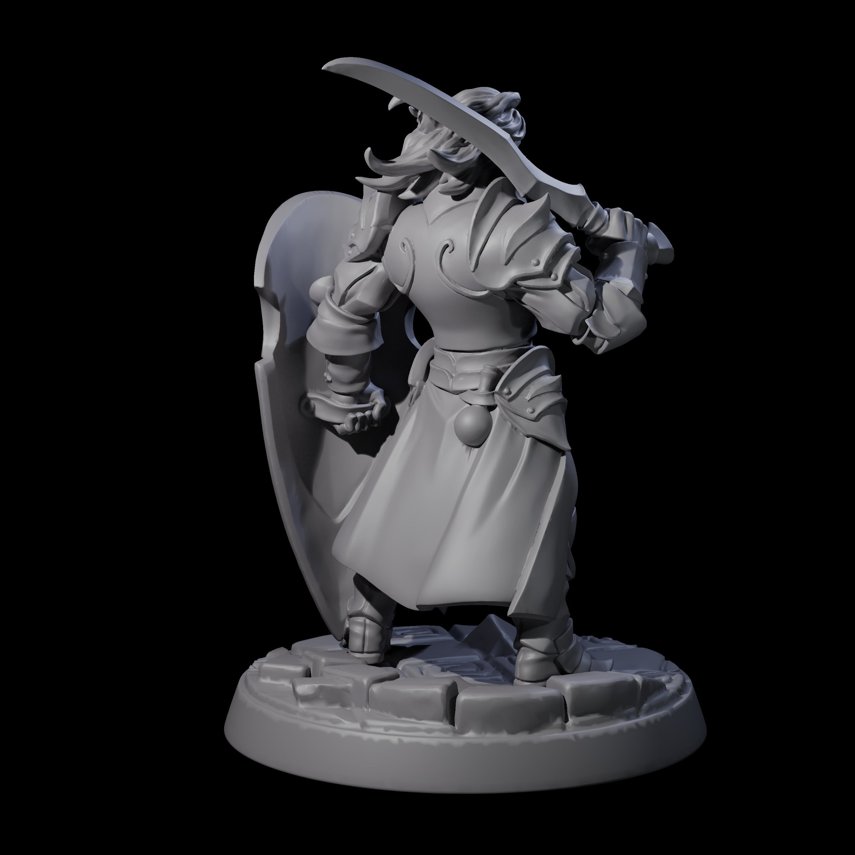 Cunning Drow A Miniature for Dungeons and Dragons, Pathfinder or other TTRPGs