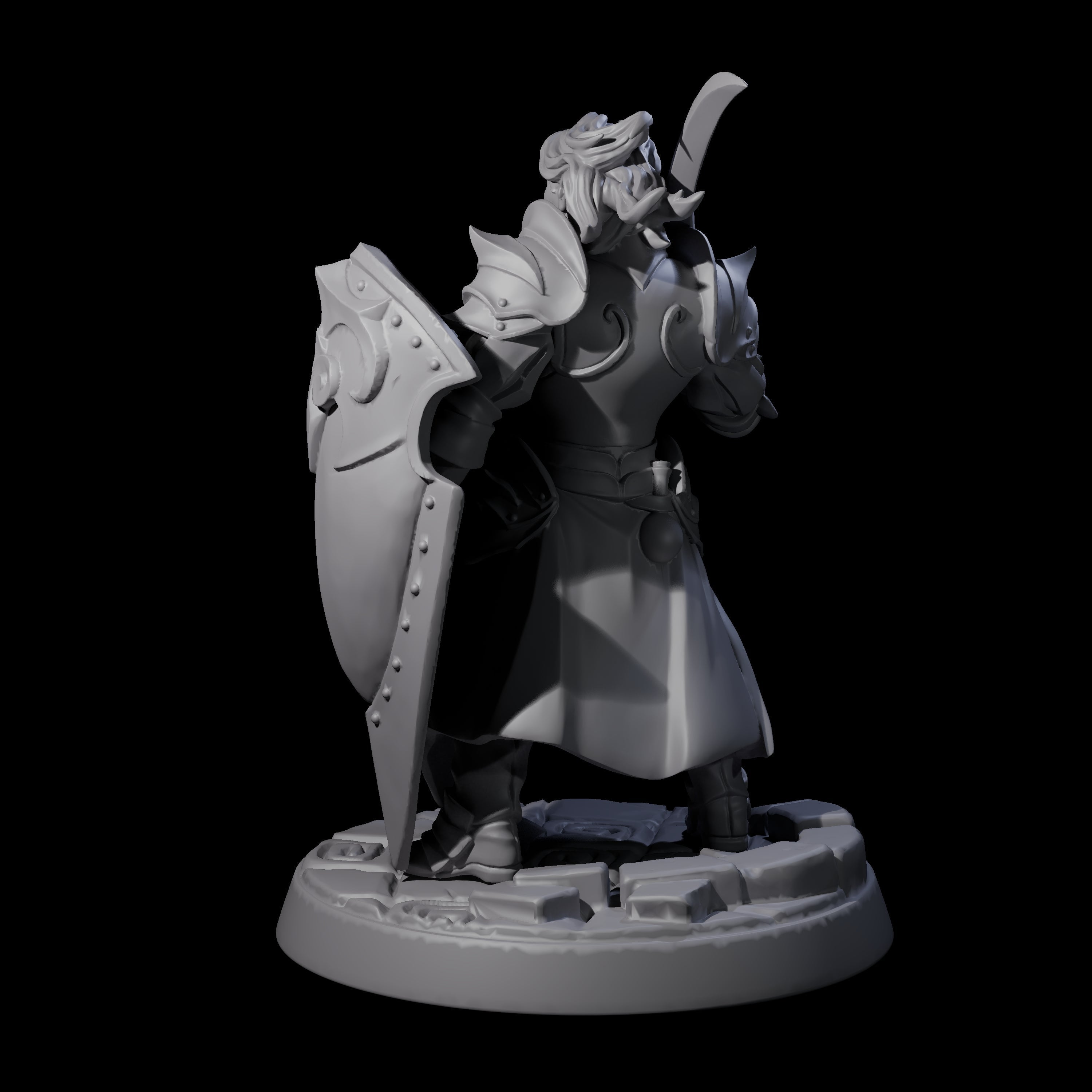 Cunning Drow A Miniature for Dungeons and Dragons, Pathfinder or other TTRPGs