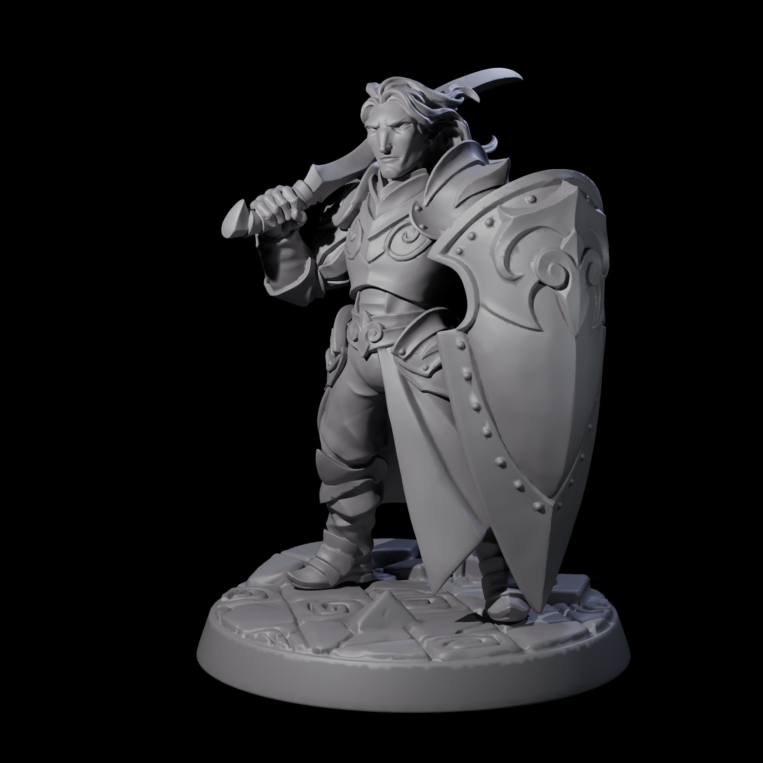 Cunning Drow A Miniature for Dungeons and Dragons, Pathfinder or other TTRPGs