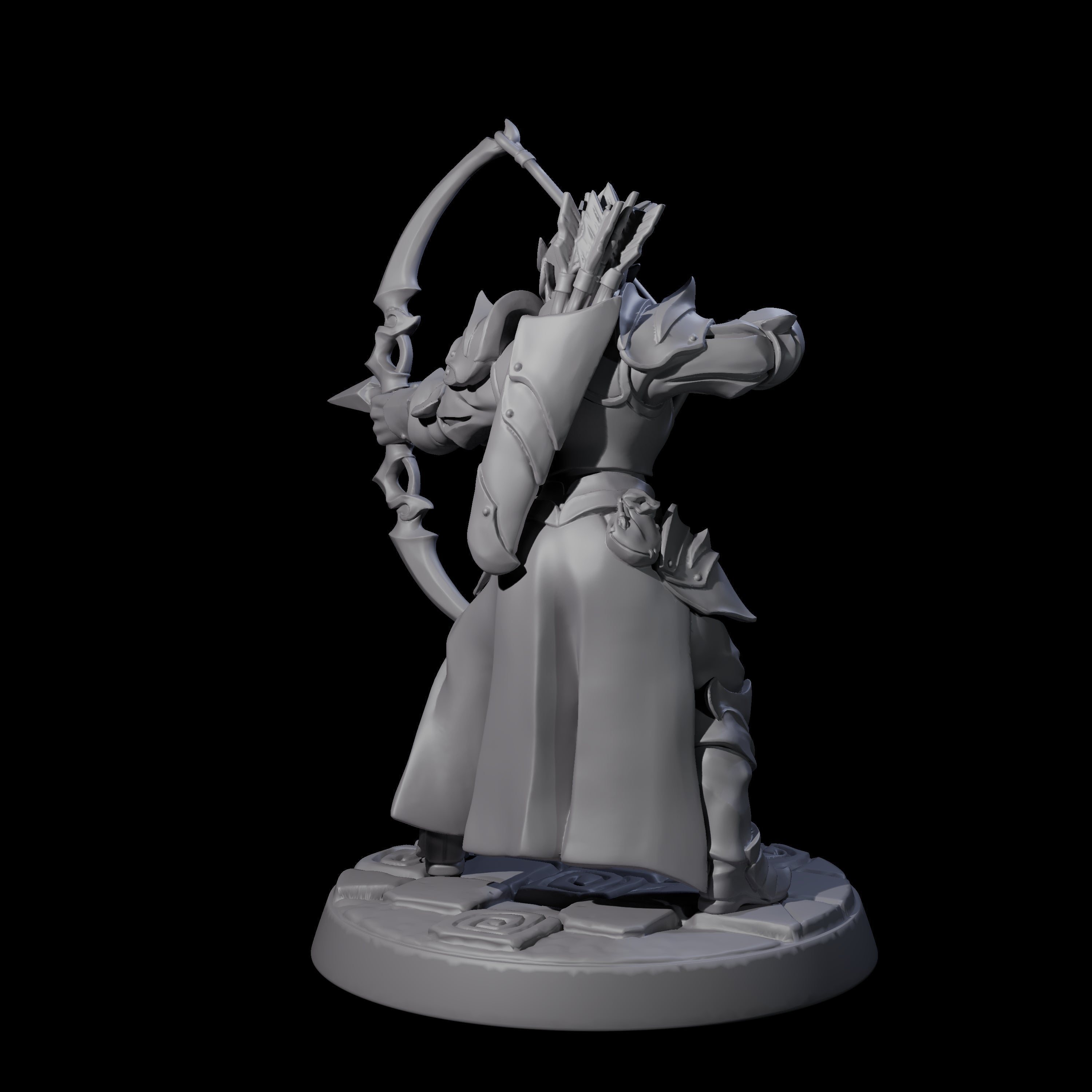 Cunning Drow E Miniature for Dungeons and Dragons, Pathfinder or other TTRPGs