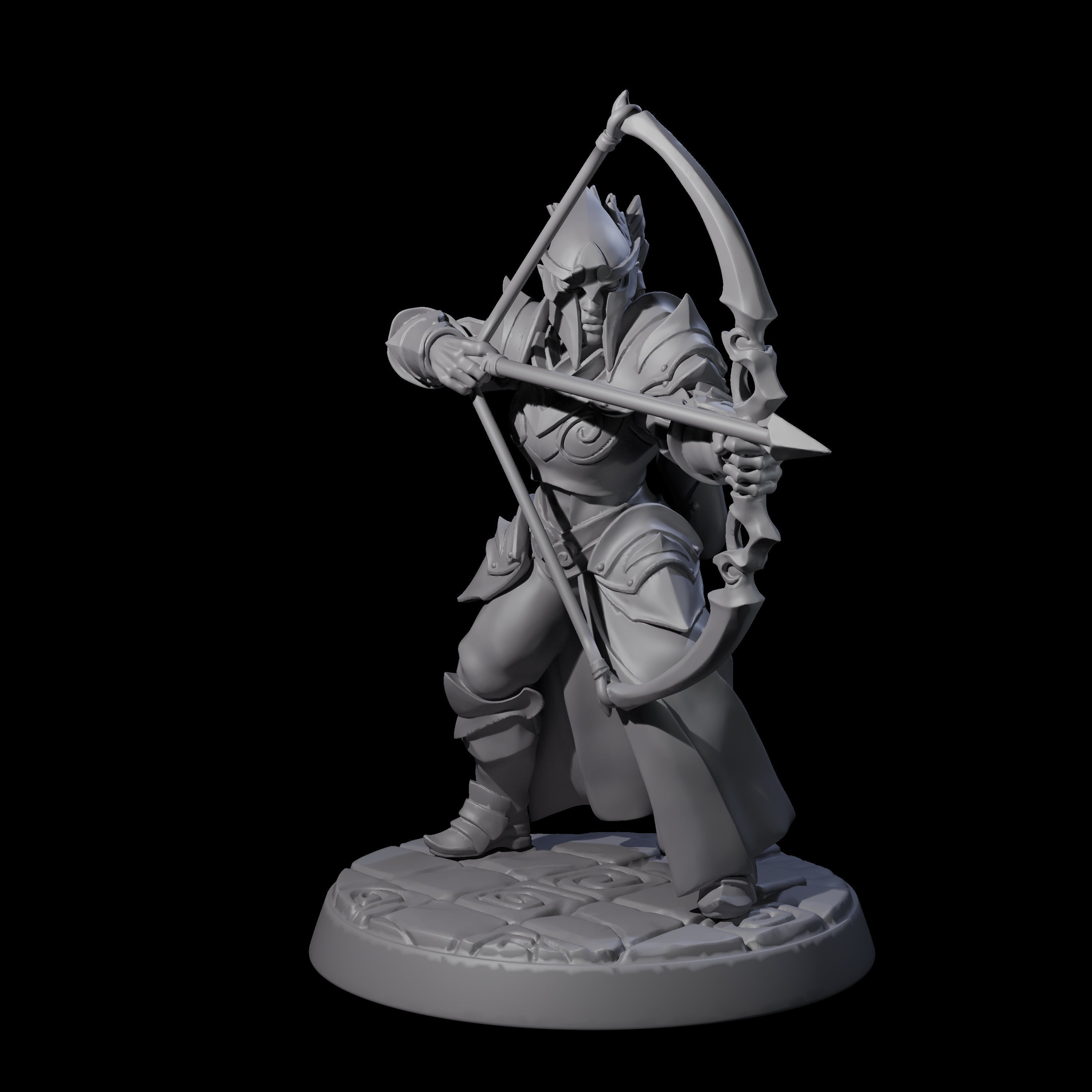 Cunning Drow E Miniature for Dungeons and Dragons, Pathfinder or other TTRPGs