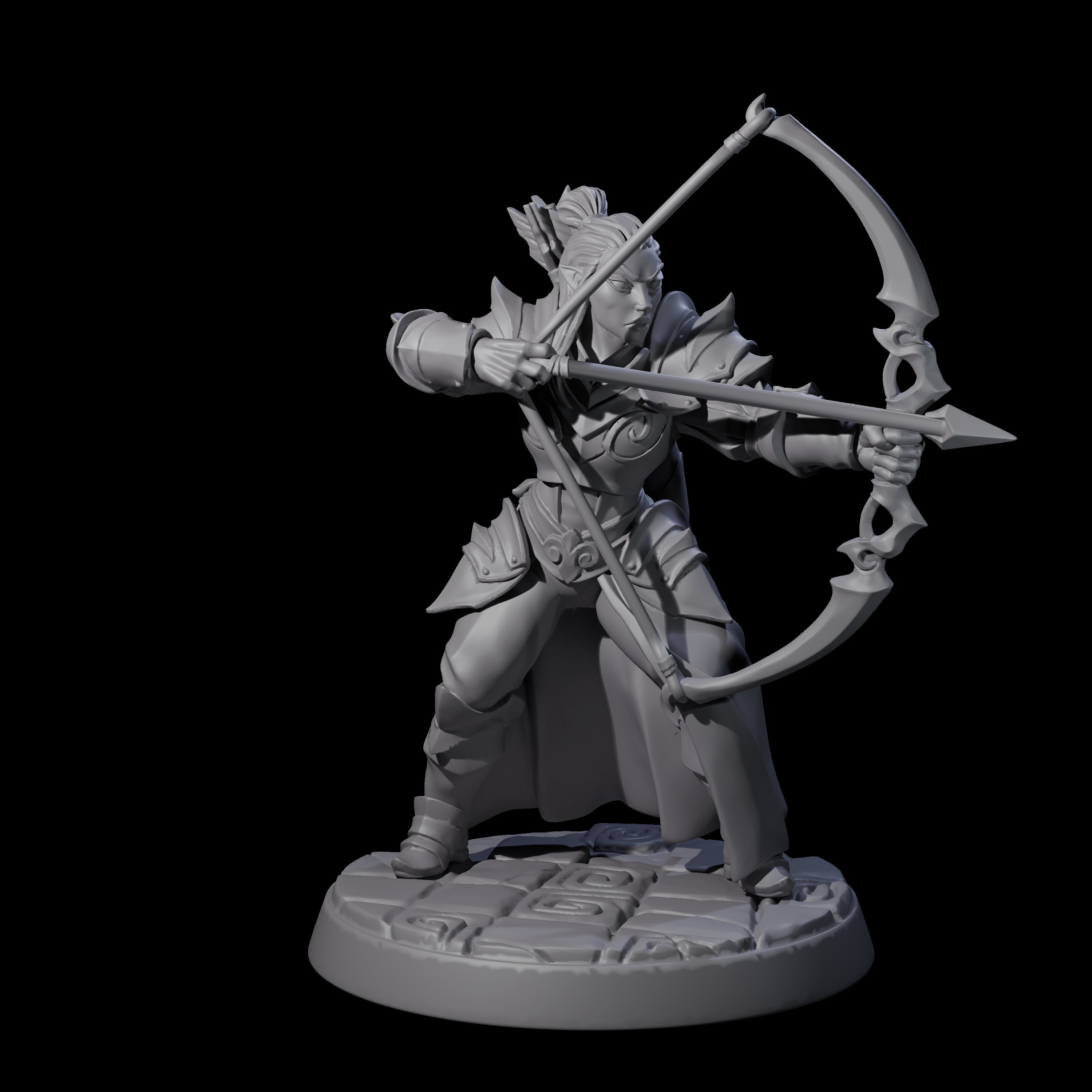 Cunning Drow E Miniature for Dungeons and Dragons, Pathfinder or other TTRPGs