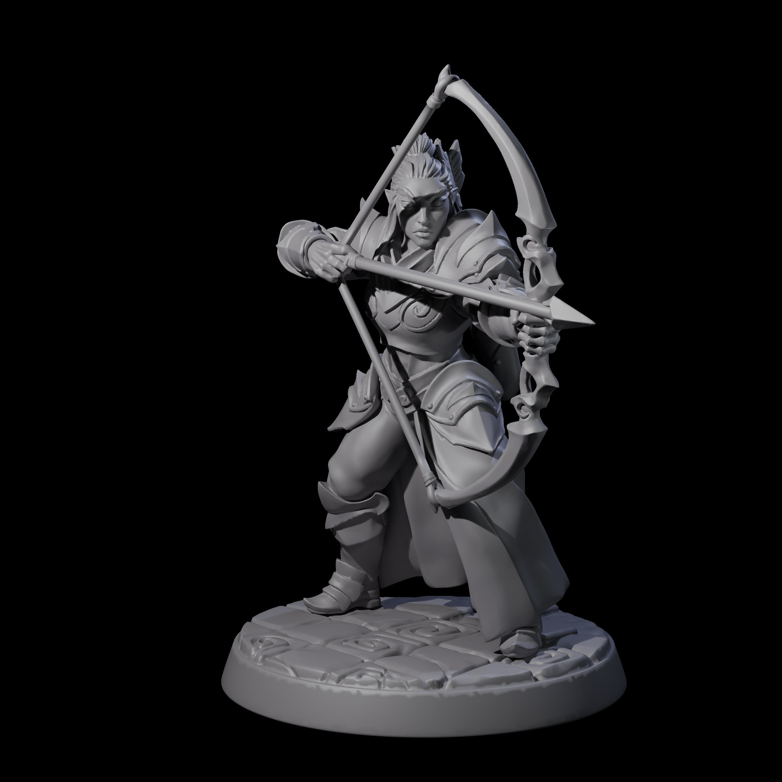 Cunning Drow E Miniature for Dungeons and Dragons, Pathfinder or other TTRPGs