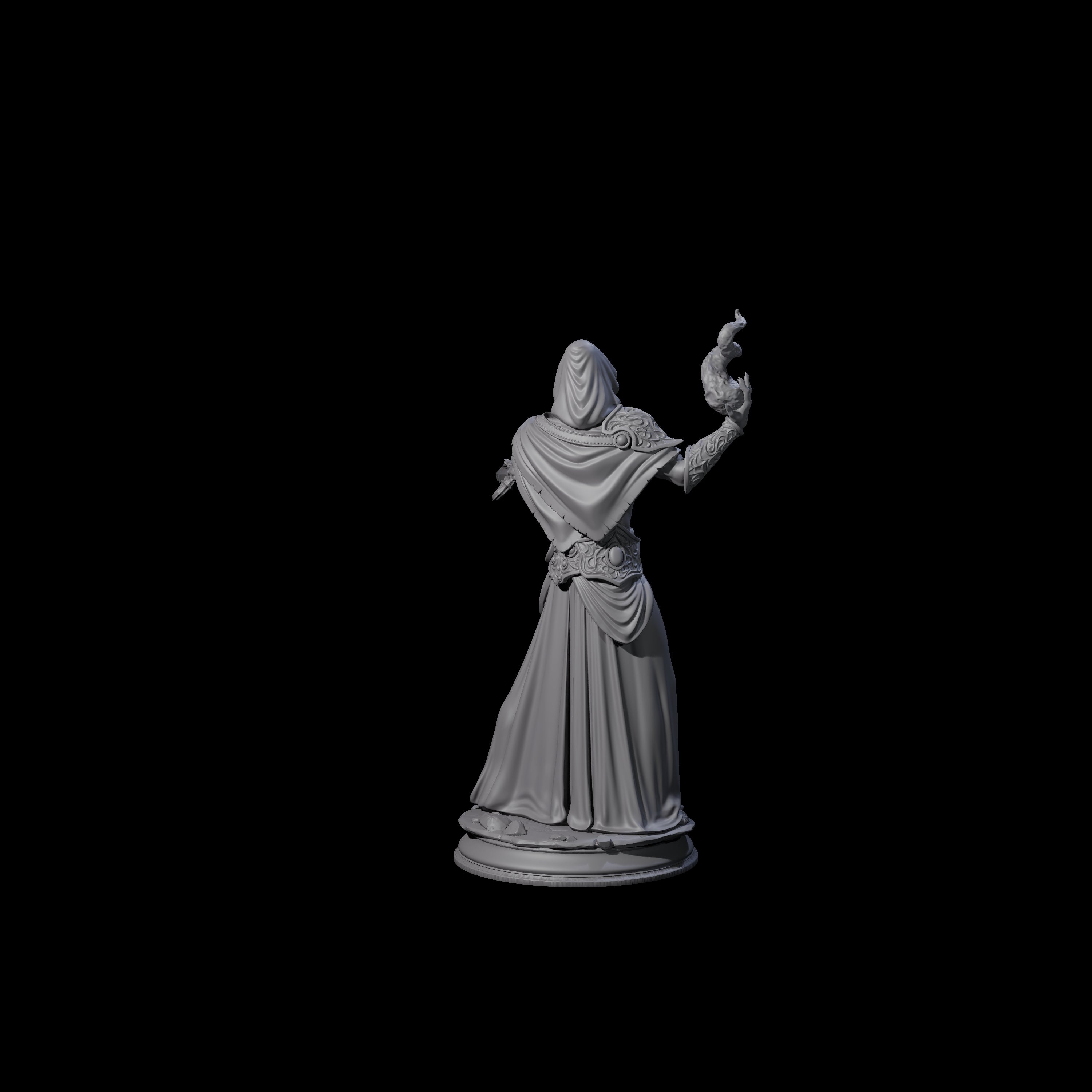 Cunning Mind Flayer B Miniature for Dungeons and Dragons, Pathfinder or other TTRPGs