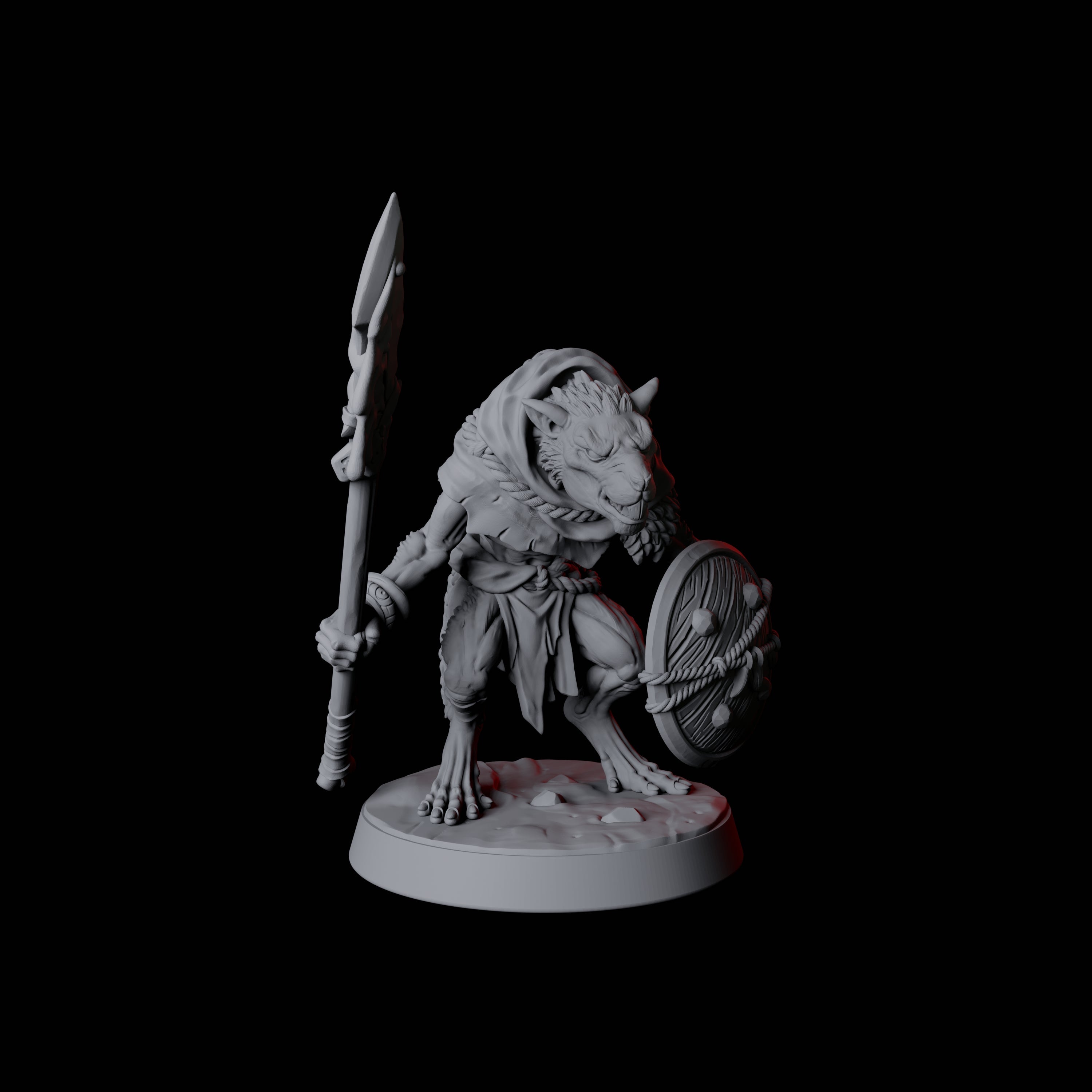 Cunning Ratfolk Soldier A Miniature for Dungeons and Dragons, Pathfinder or other TTRPGs